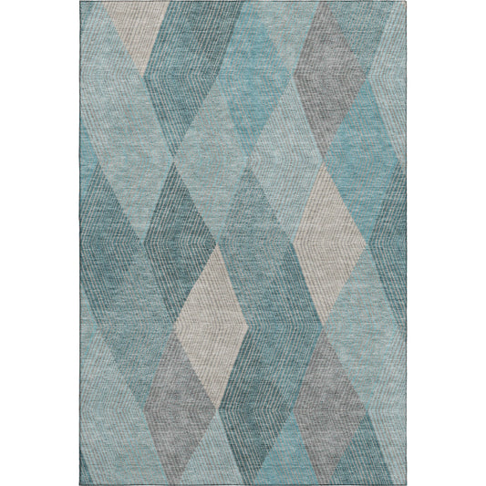 Machine Made The Reserve TR11 Turquoise - Dalyn Rugs