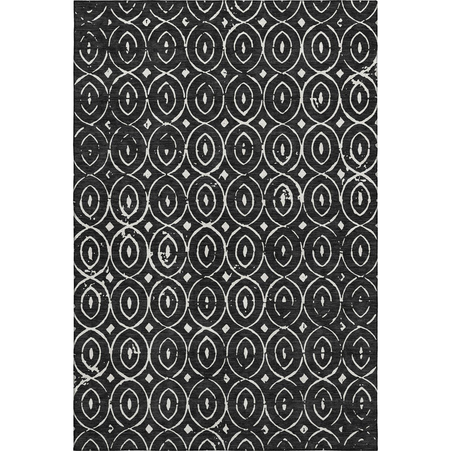 Machine Made The Reserve TR12 Black - Dalyn Rugs