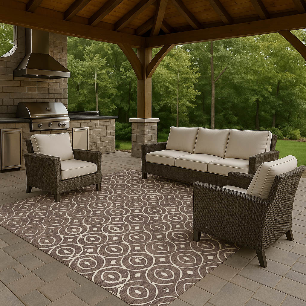 Machine Made The Reserve TR12 Brown - Dalyn Rugs