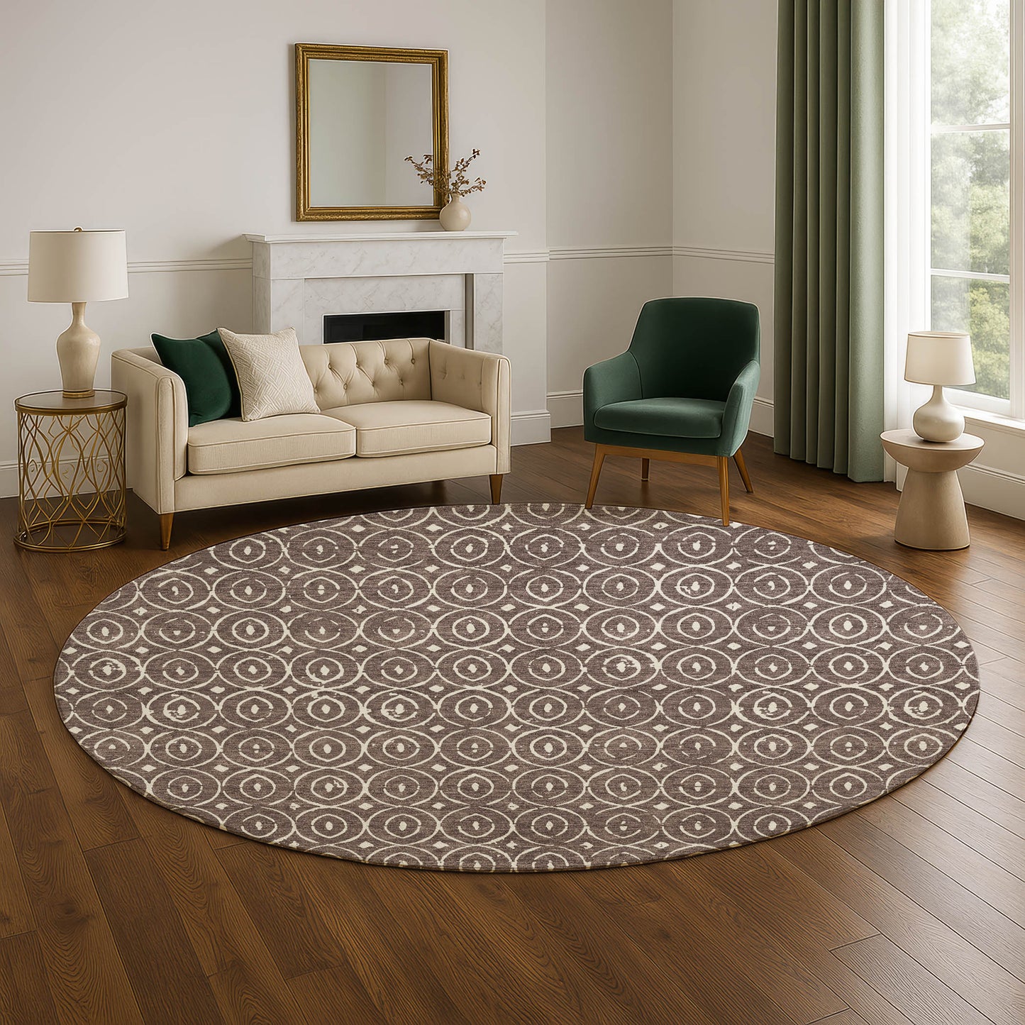Machine Made The Reserve TR12 Brown - Dalyn Rugs