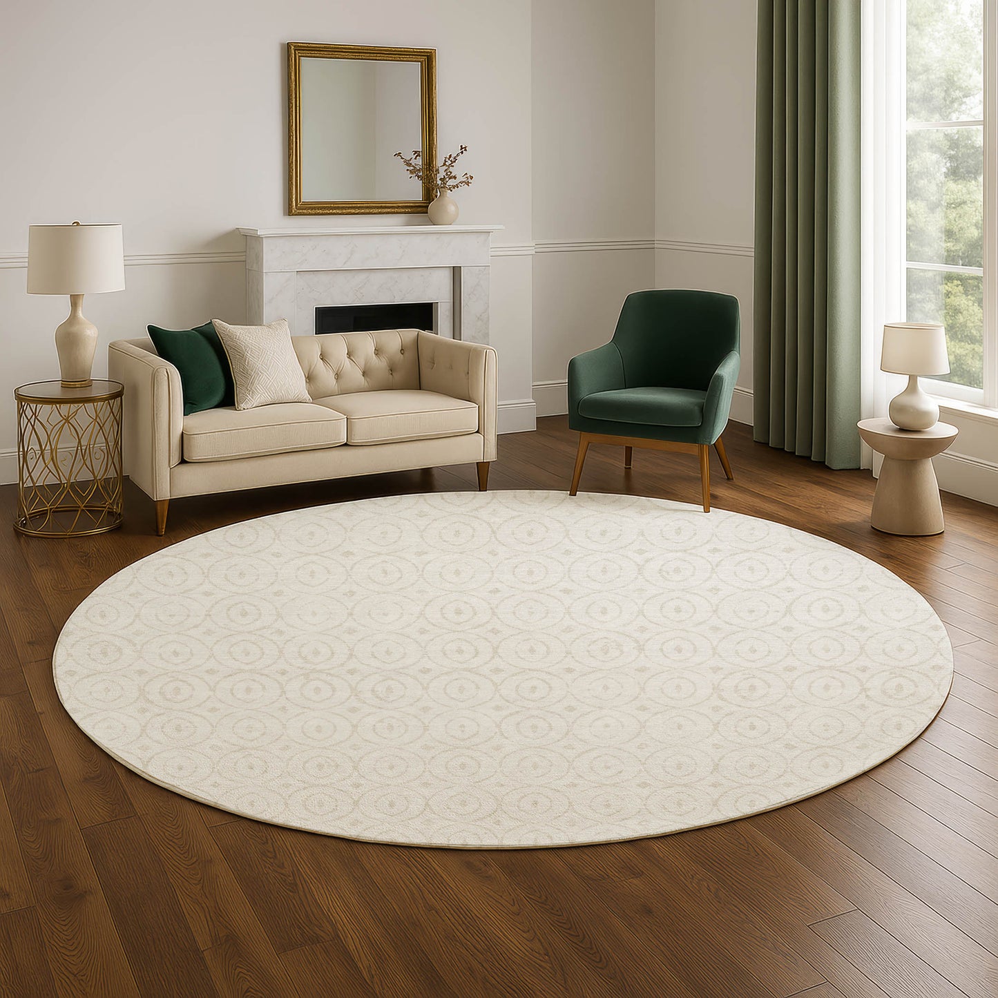 Machine Made The Reserve TR12 Ivory - Dalyn Rugs