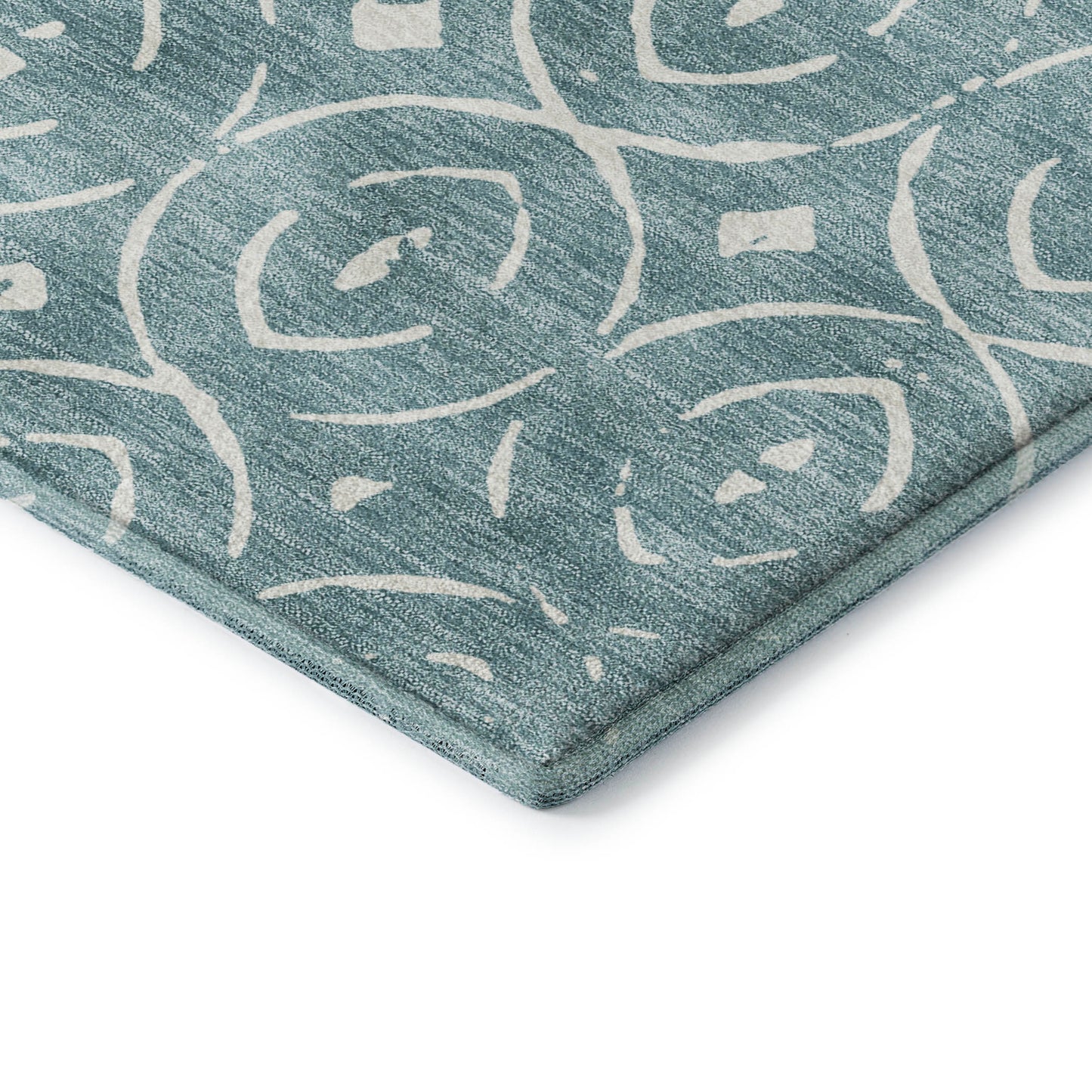 Machine Made The Reserve TR12 Turquoise - Dalyn Rugs
