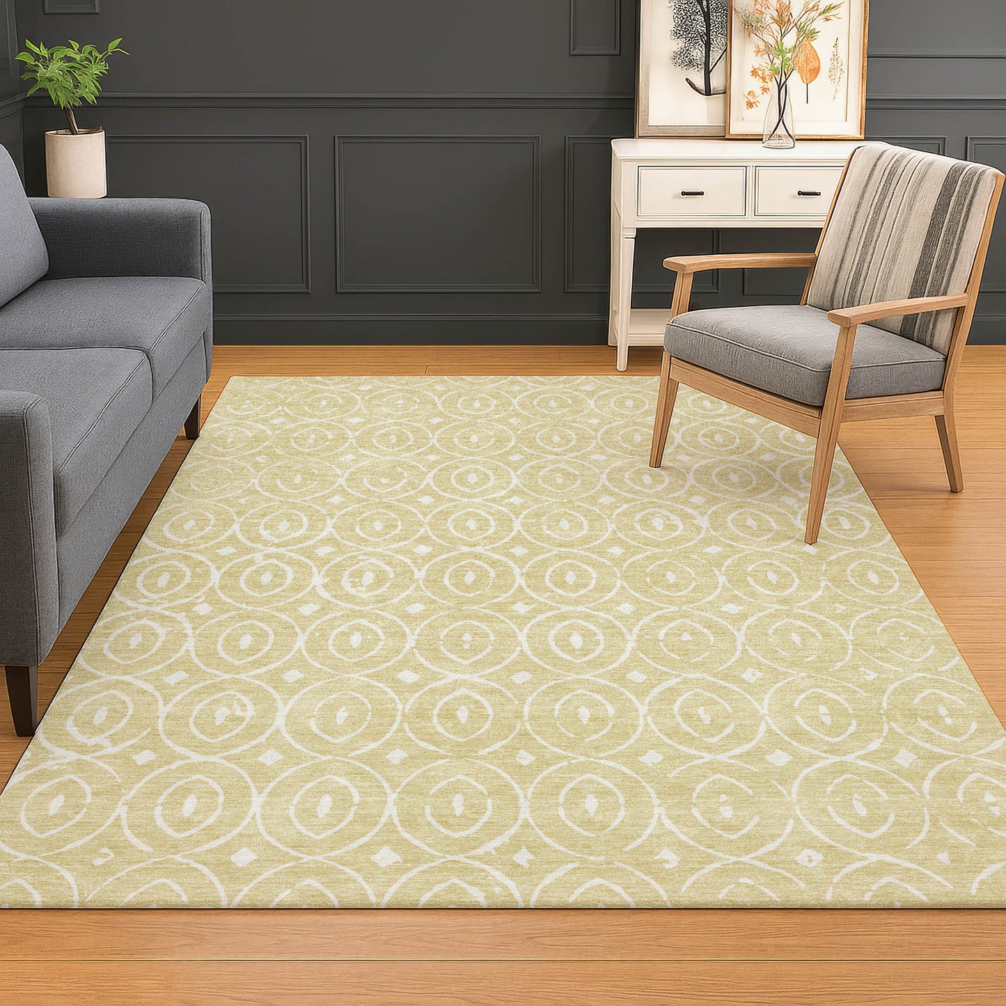 Machine Made The Reserve TR12 Wheat - Dalyn Rugs