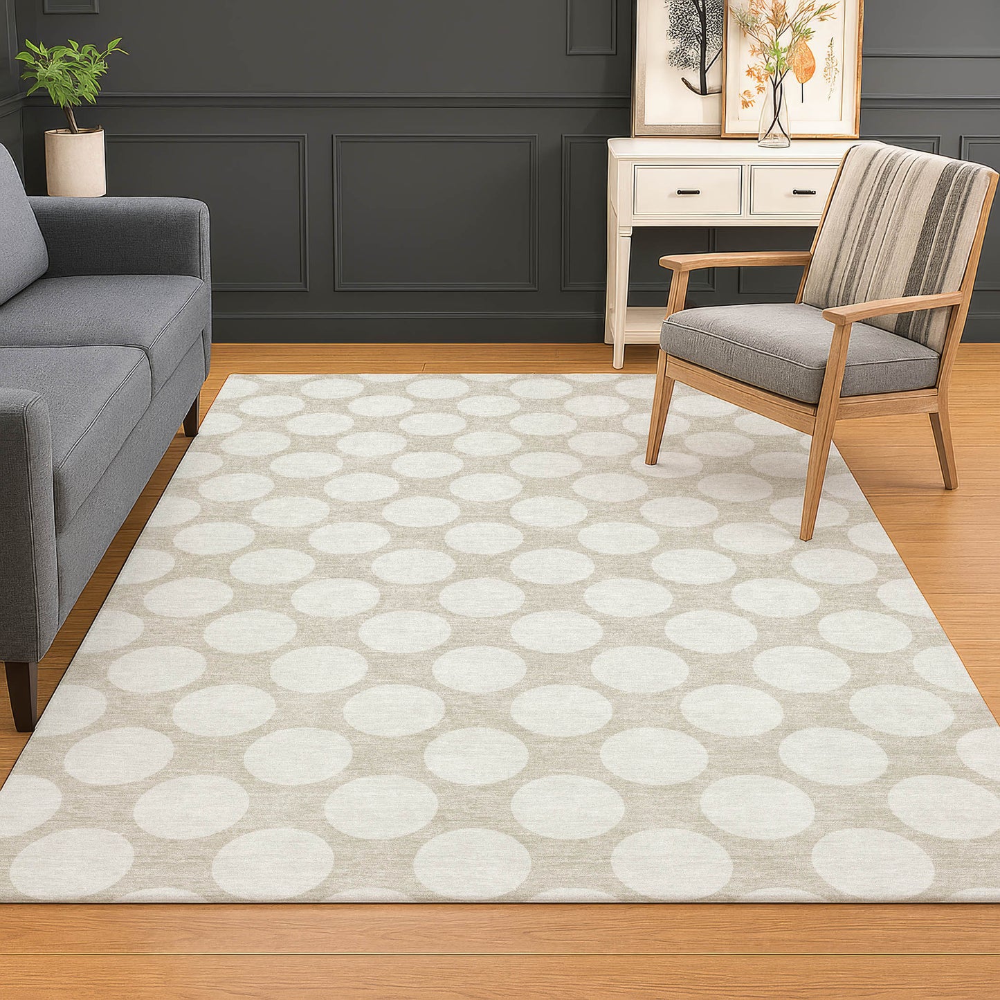 Machine Made The Reserve TR13 Beige - Dalyn Rugs