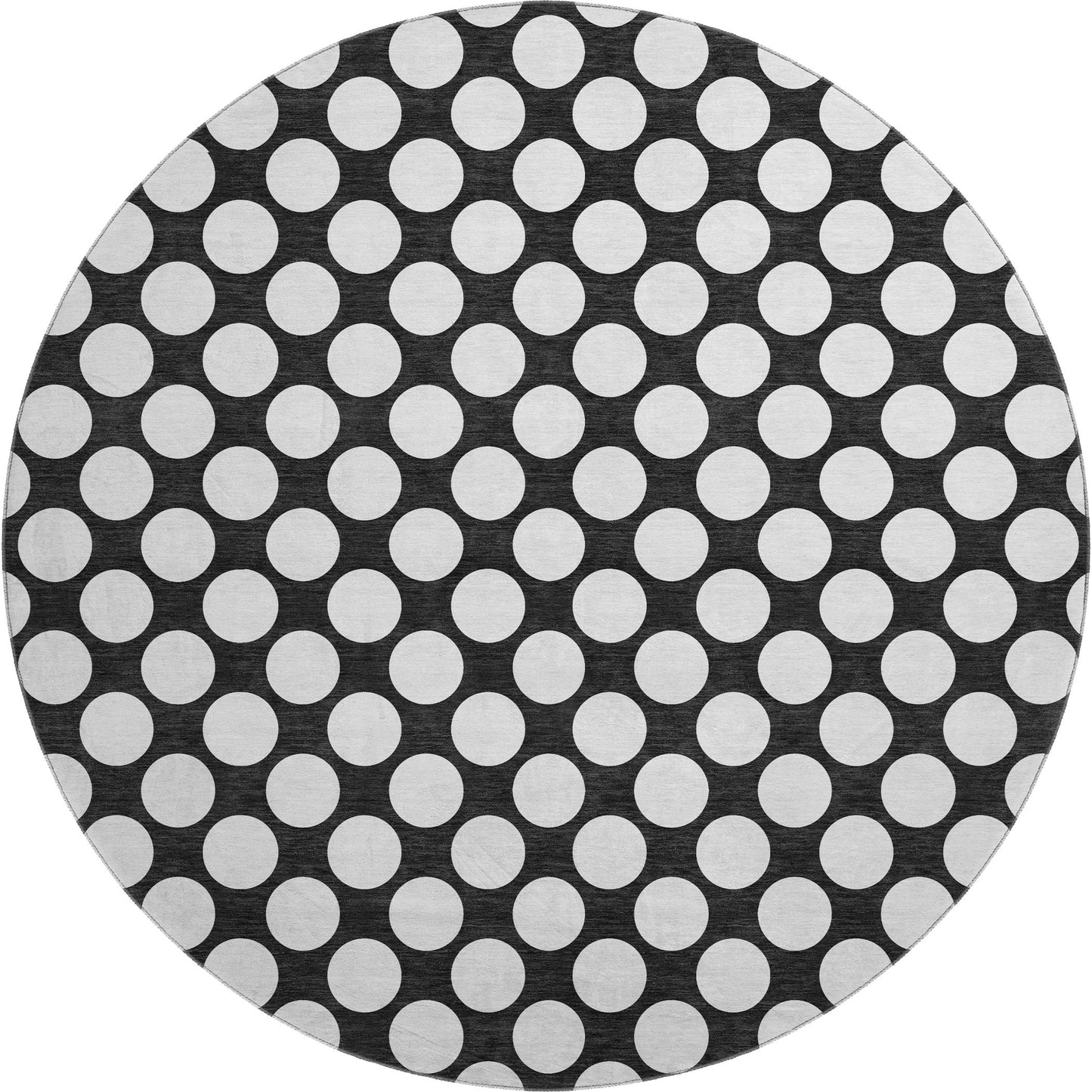 Machine Made The Reserve TR13 Black - Dalyn Rugs