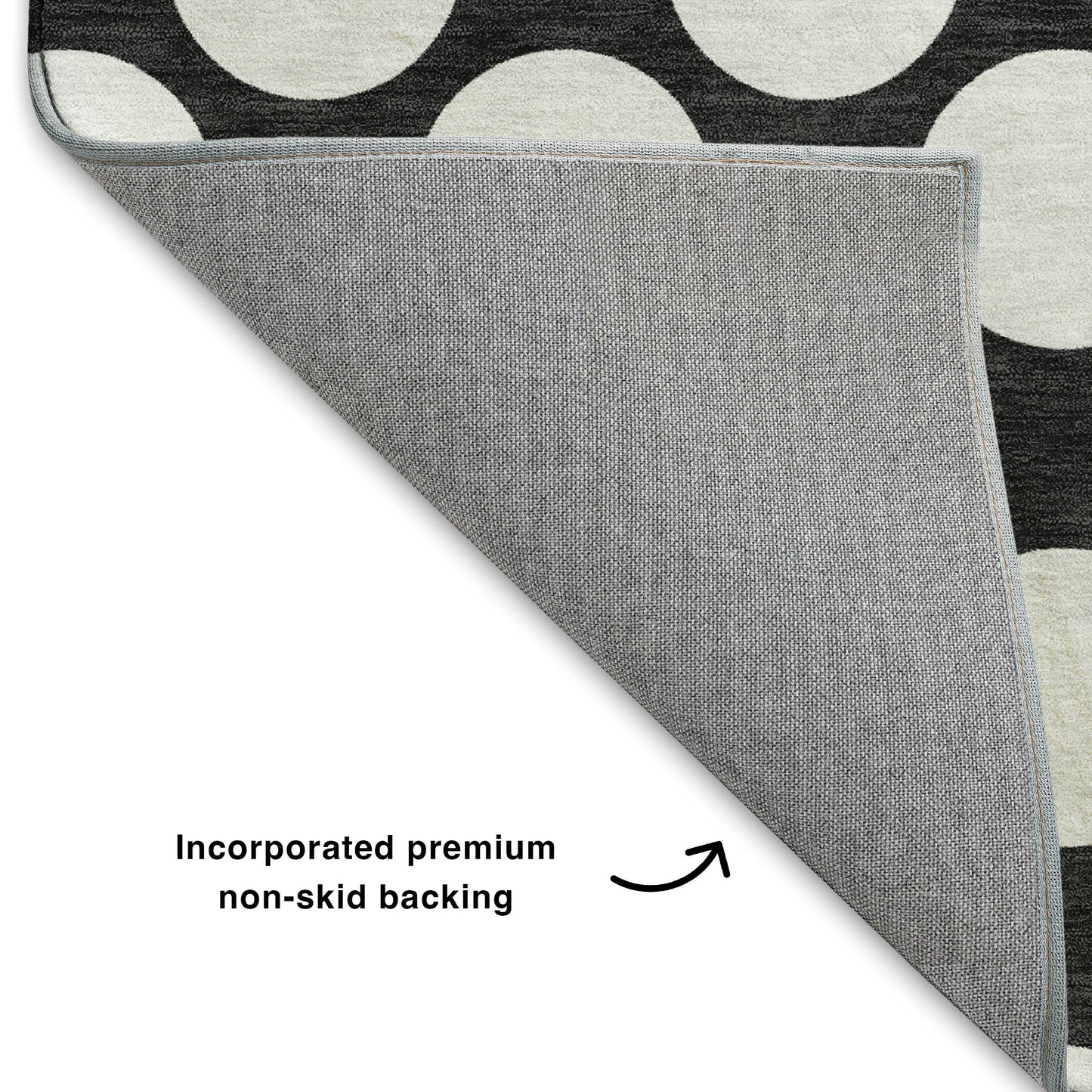 Machine Made The Reserve TR13 Black - Dalyn Rugs