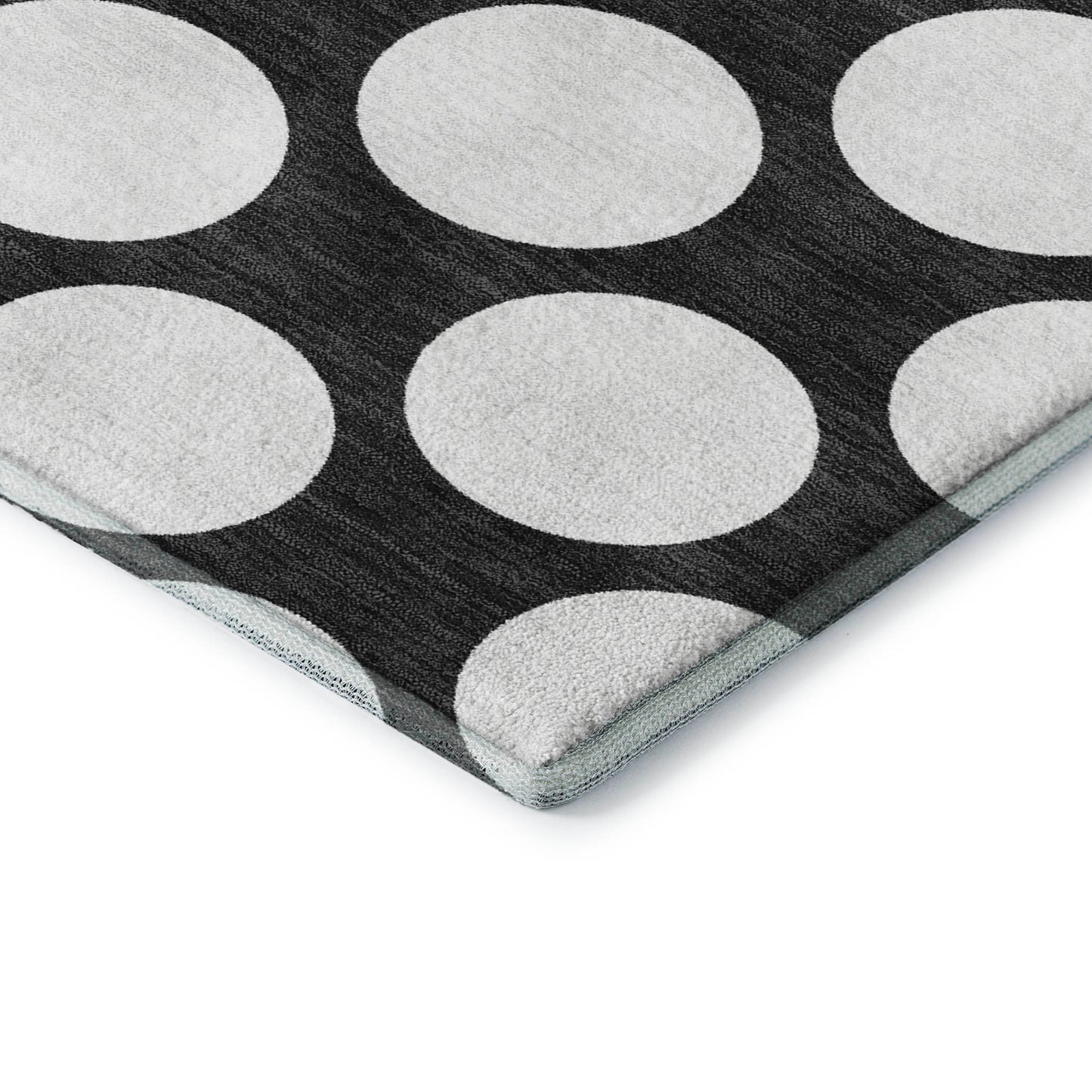 Machine Made The Reserve TR13 Black - Dalyn Rugs