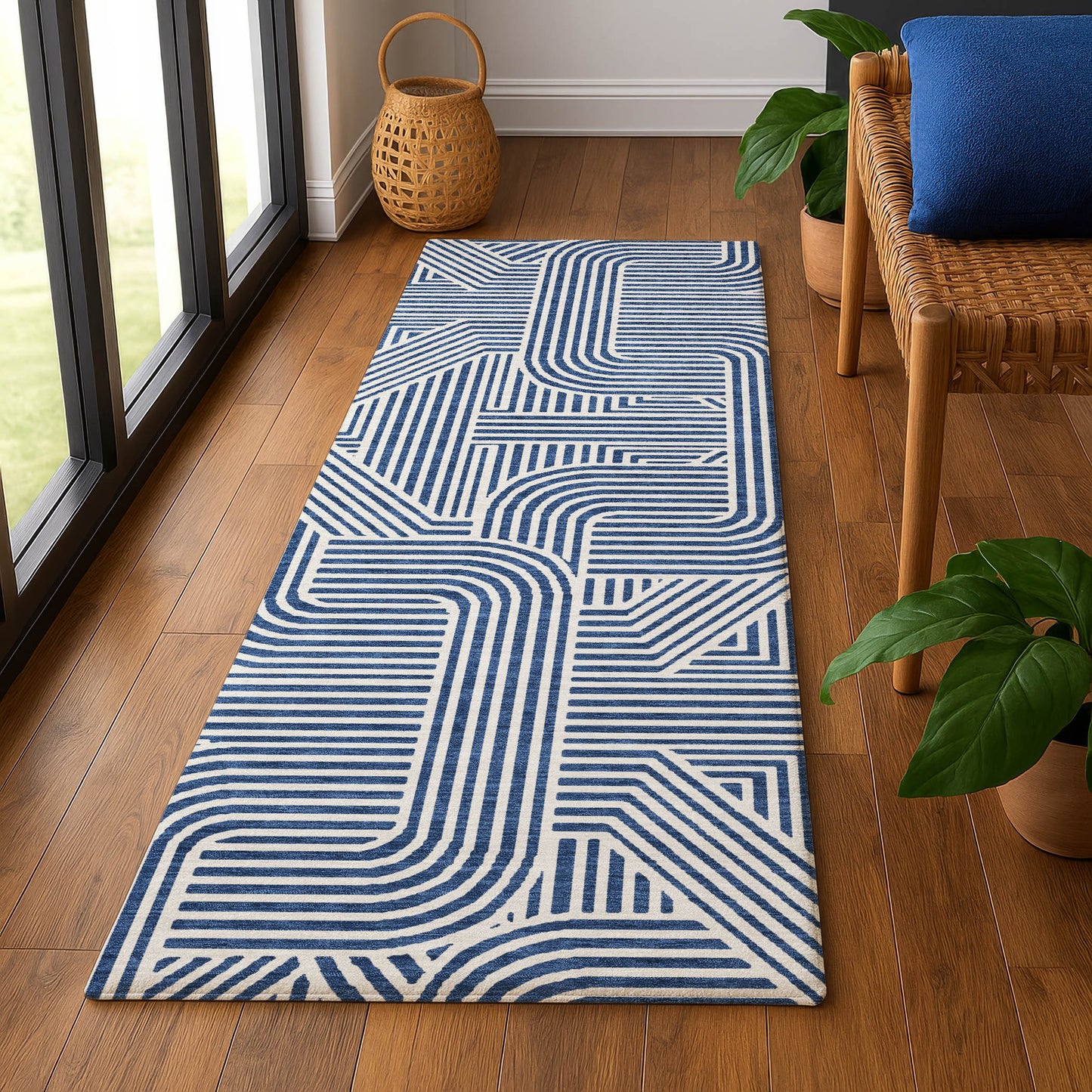 Machine Made The Reserve TR14 Navy - Dalyn Rugs