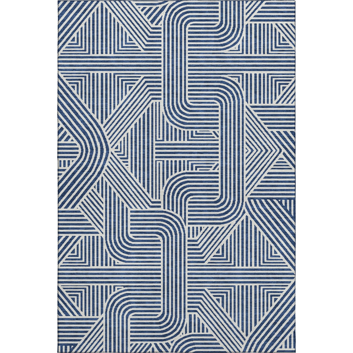 Machine Made The Reserve TR14 Navy - Dalyn Rugs