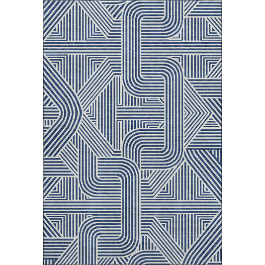 Machine Made The Reserve TR14 Navy - Dalyn Rugs