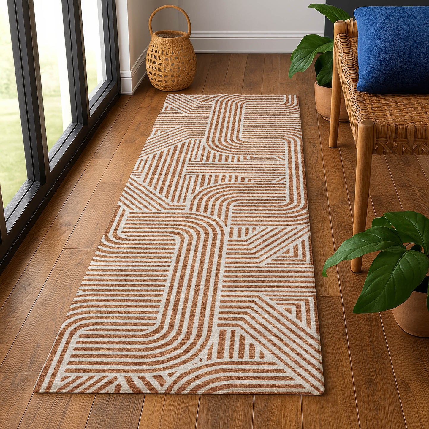 Machine Made The Reserve TR14 Paprika - Dalyn Rugs