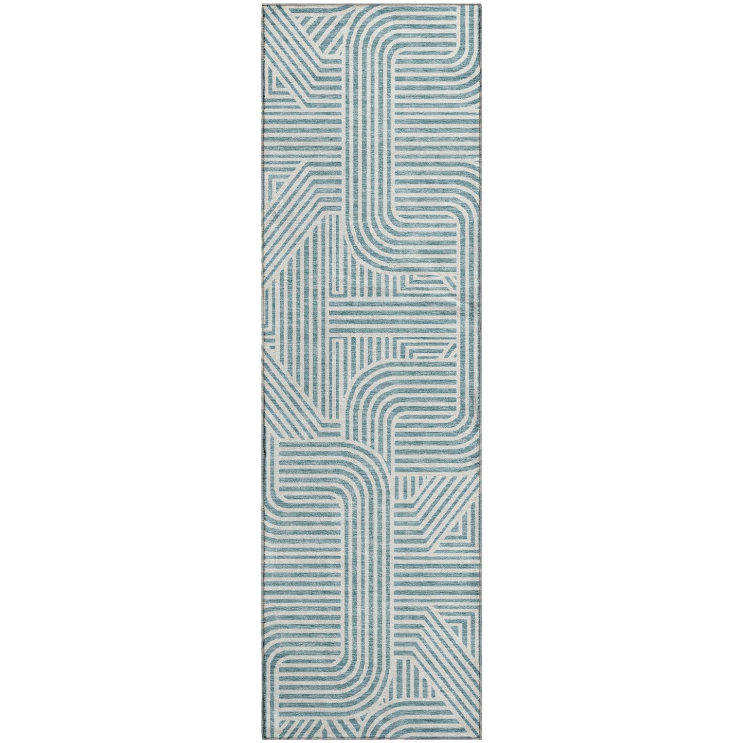 Machine Made The Reserve TR14 Teal - Dalyn Rugs