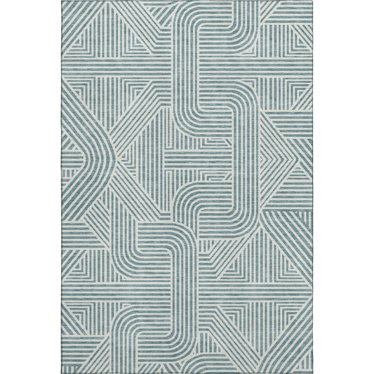 Machine Made The Reserve TR14 Teal - Dalyn Rugs