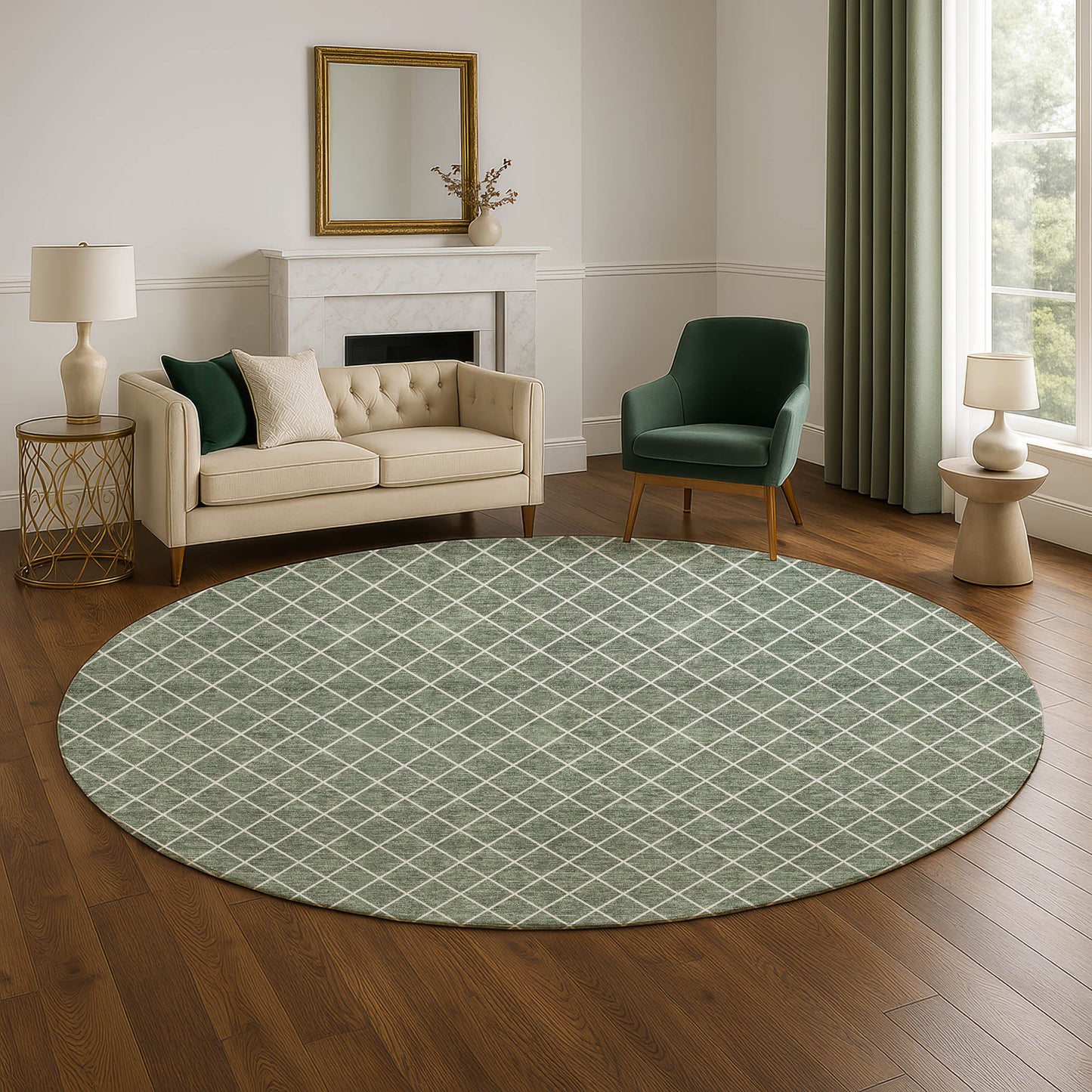 Machine Made The Reserve TR15 Basil - Dalyn Rugs