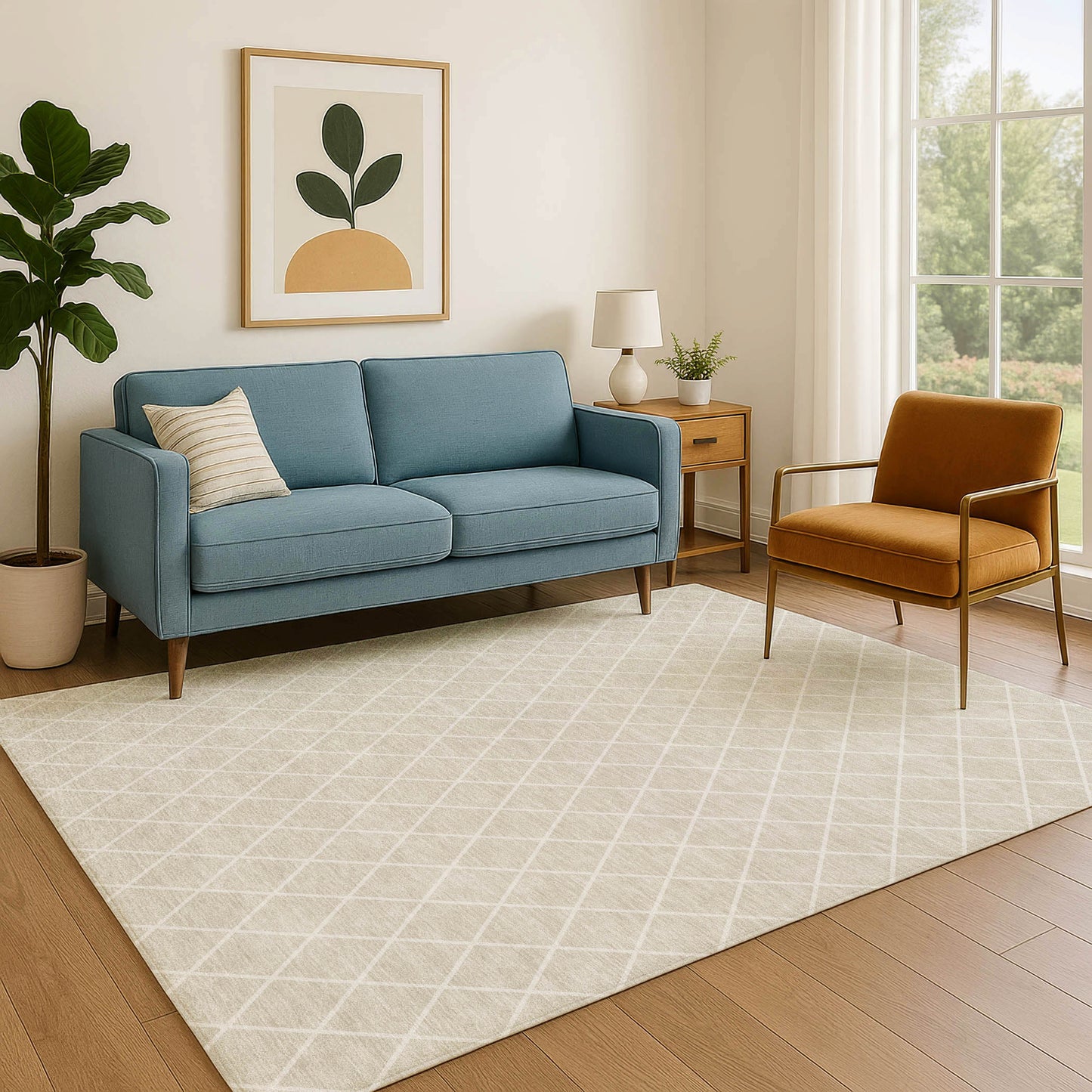 Machine Made The Reserve TR15 Beige - Dalyn Rugs