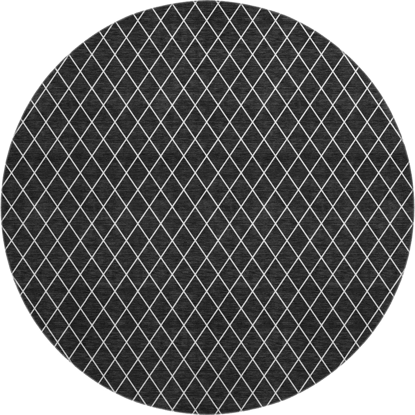 Machine Made The Reserve TR15 Black - Dalyn Rugs