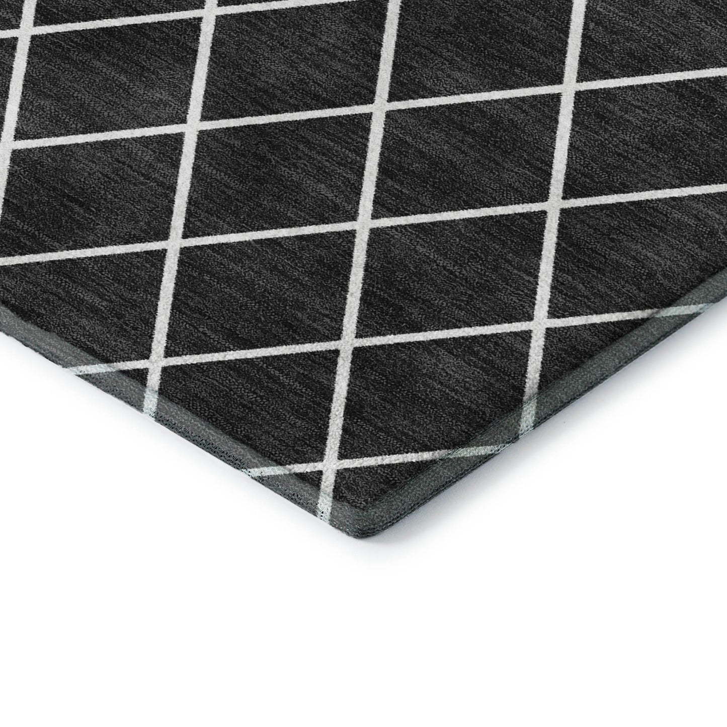 Machine Made The Reserve TR15 Black - Dalyn Rugs