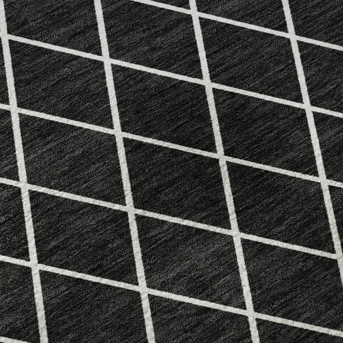 Machine Made The Reserve TR15 Black - Dalyn Rugs