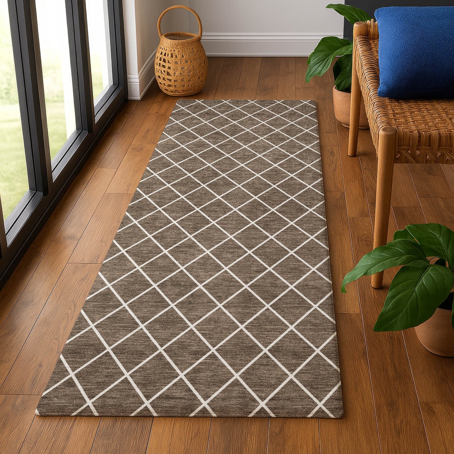 Machine Made The Reserve TR15 Brown - Dalyn Rugs