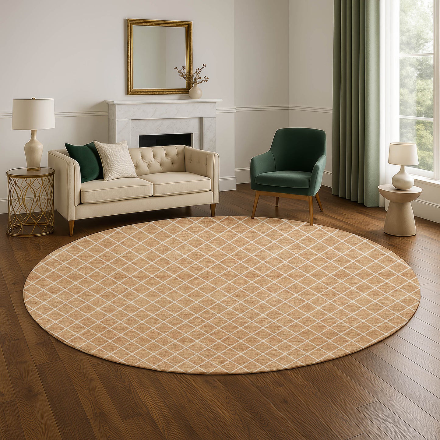 Machine Made The Reserve TR15 Copper - Dalyn Rugs