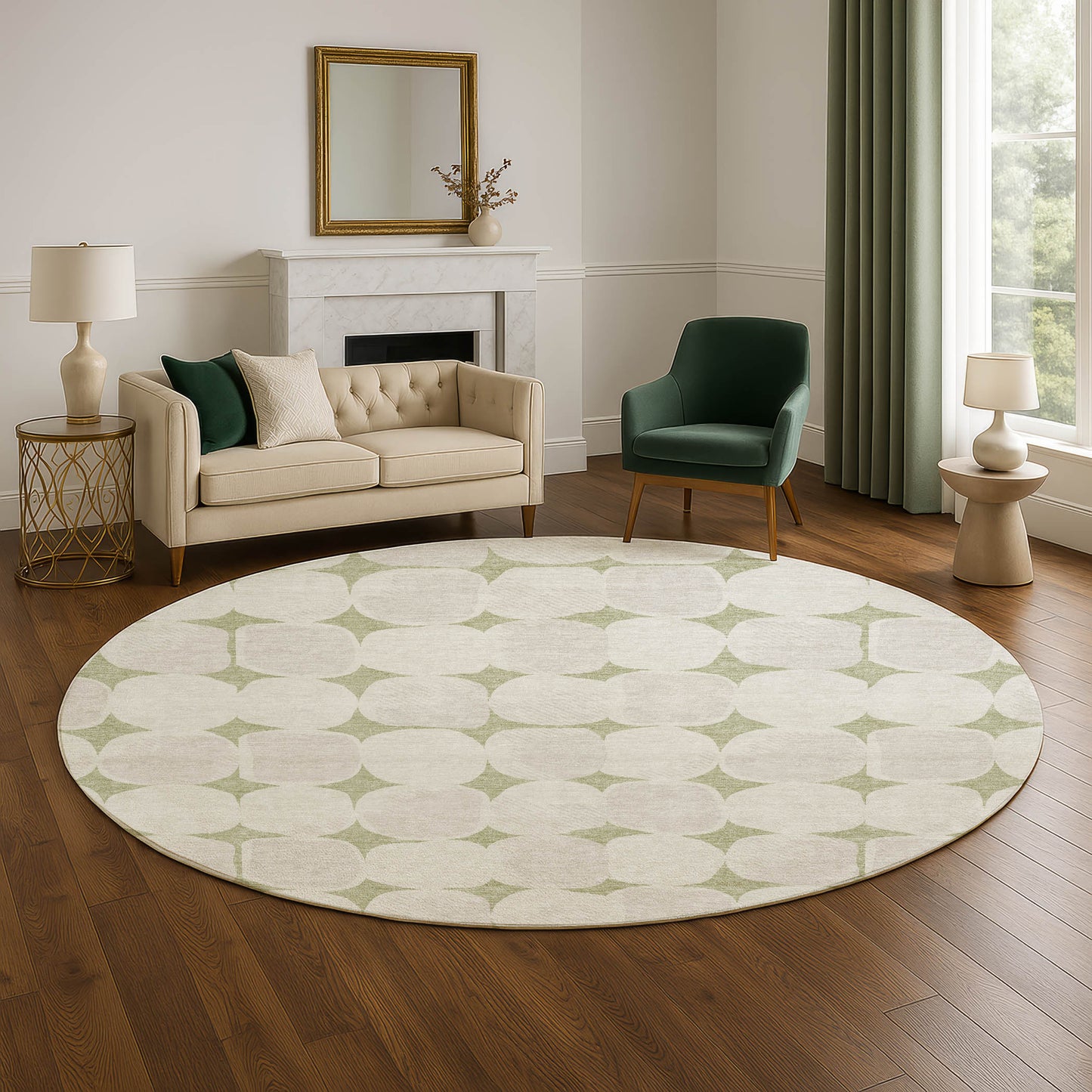 Machine Made The Reserve TR16 Aloe - Dalyn Rugs