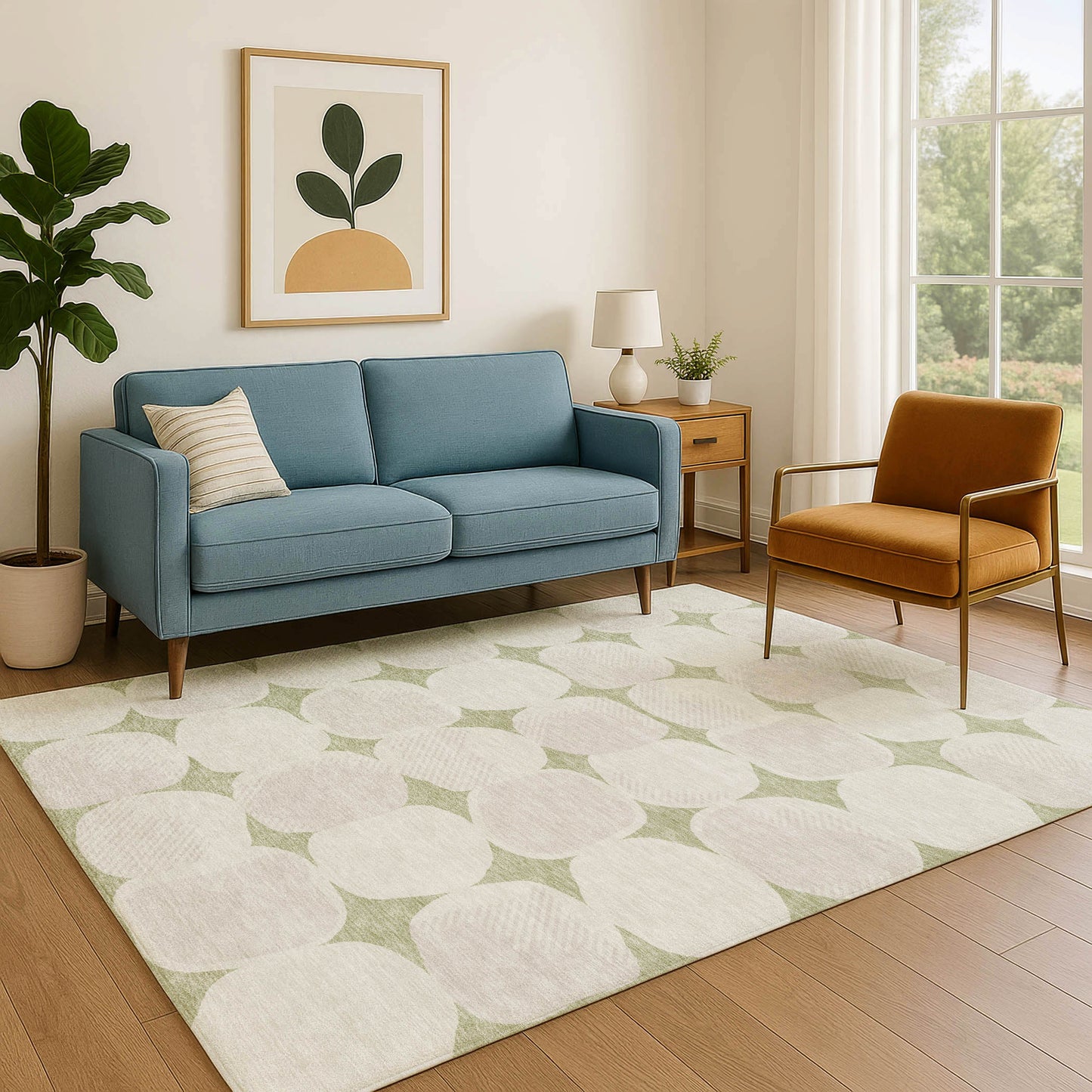 Machine Made The Reserve TR16 Aloe - Dalyn Rugs