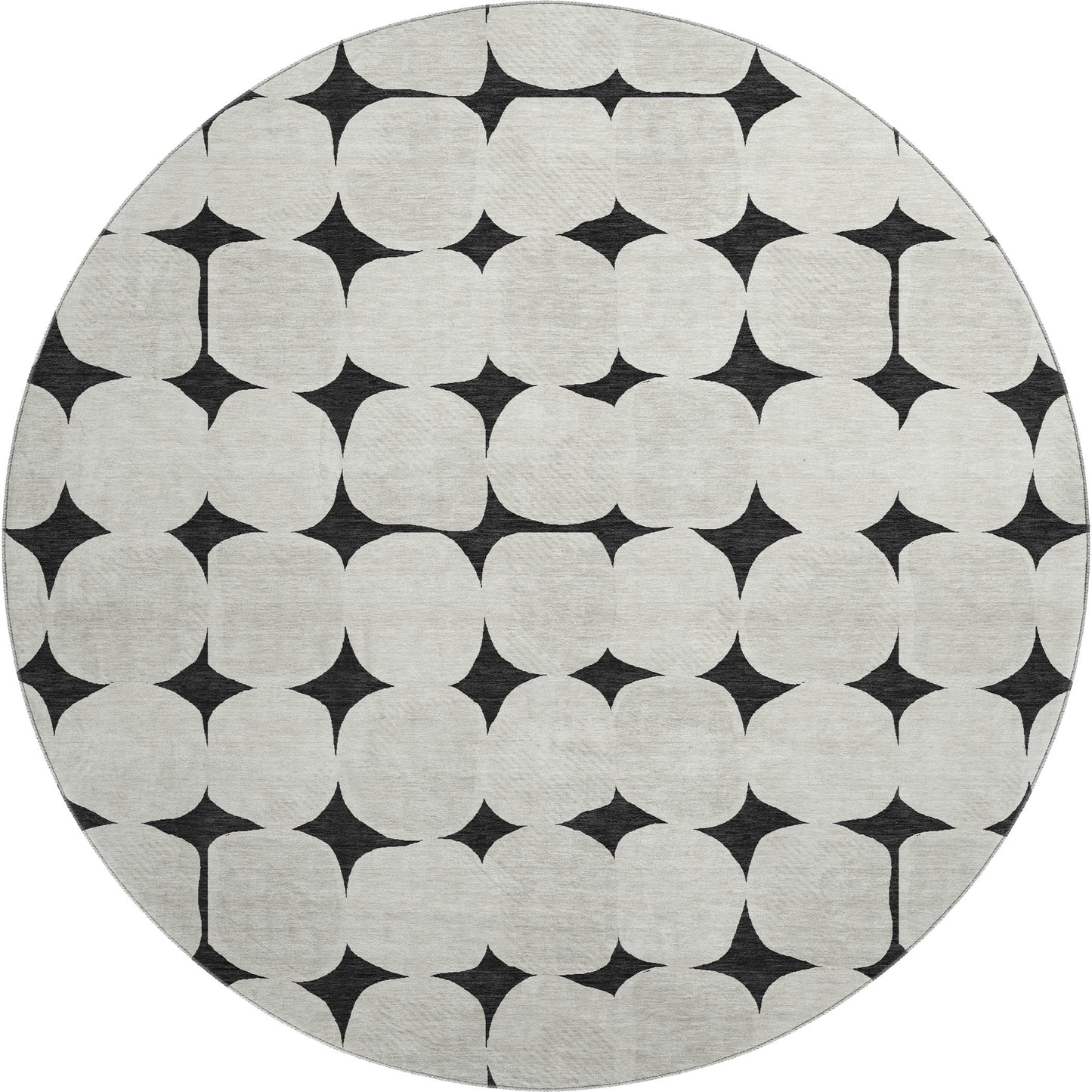 Machine Made The Reserve TR16 Black - Dalyn Rugs