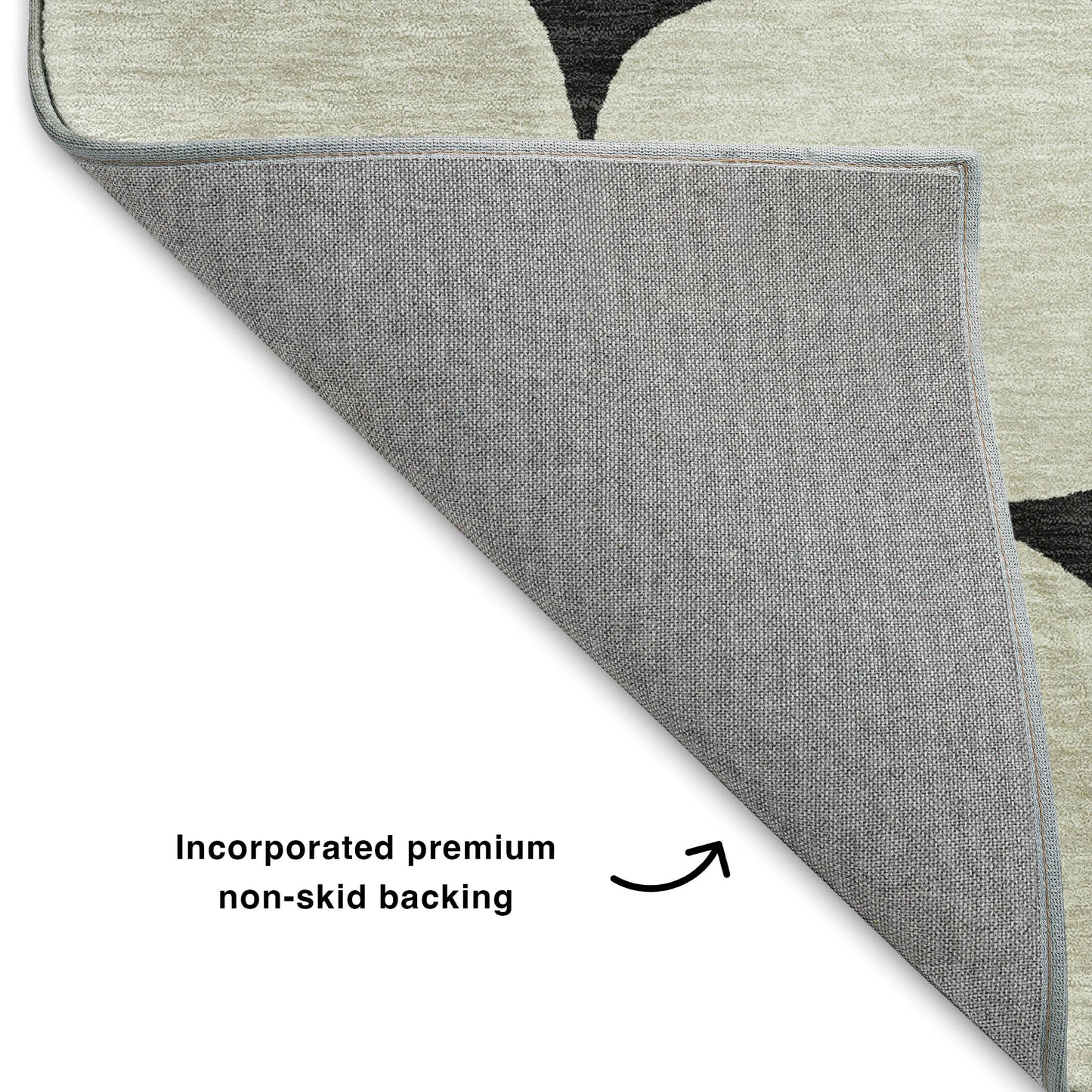 Machine Made The Reserve TR16 Black - Dalyn Rugs