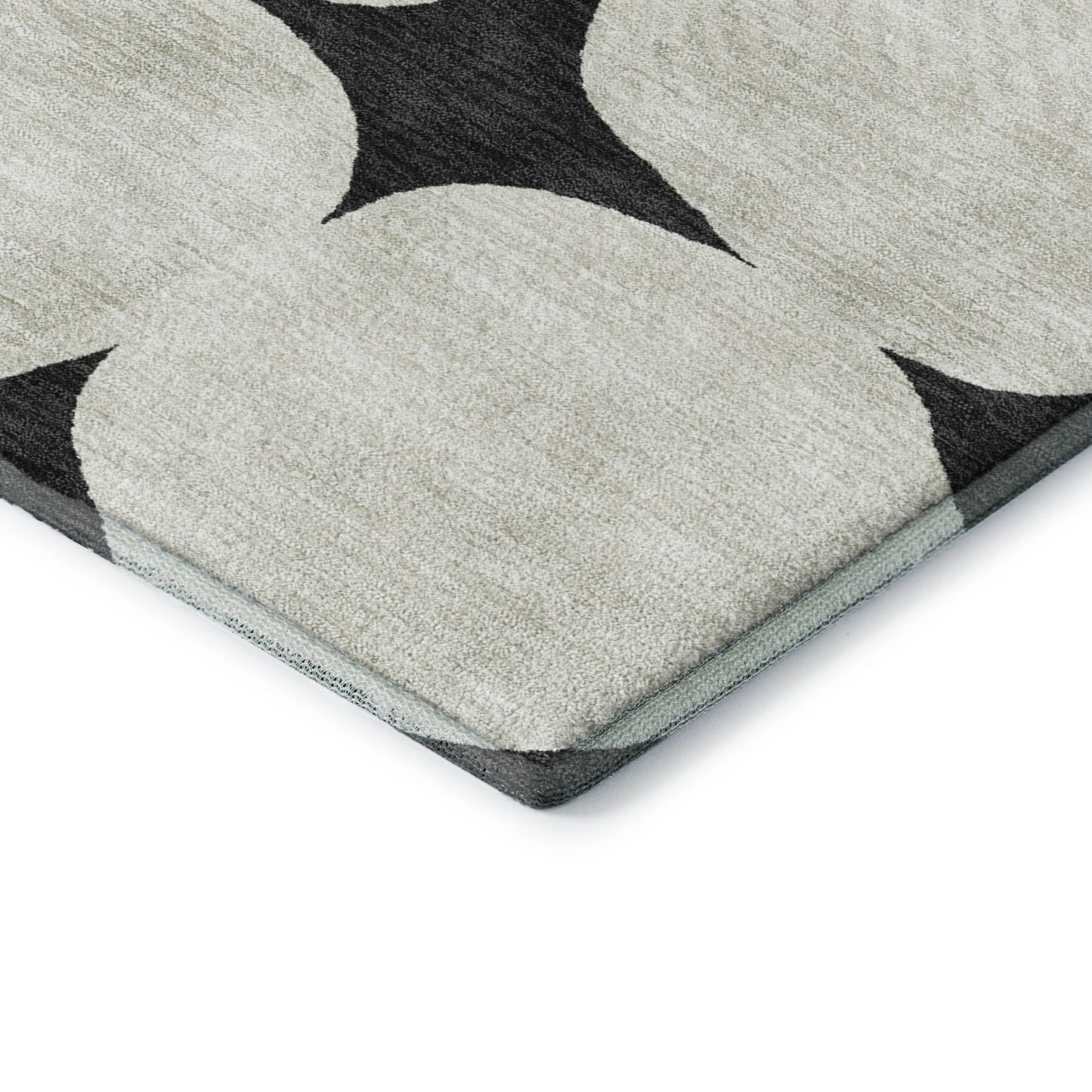 Machine Made The Reserve TR16 Black - Dalyn Rugs