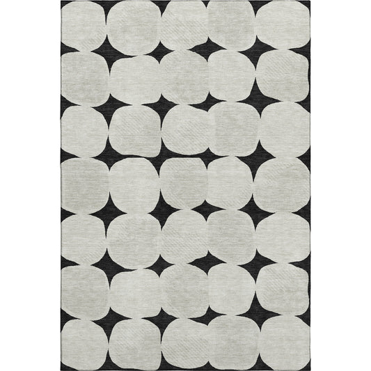 Machine Made The Reserve TR16 Black - Dalyn Rugs