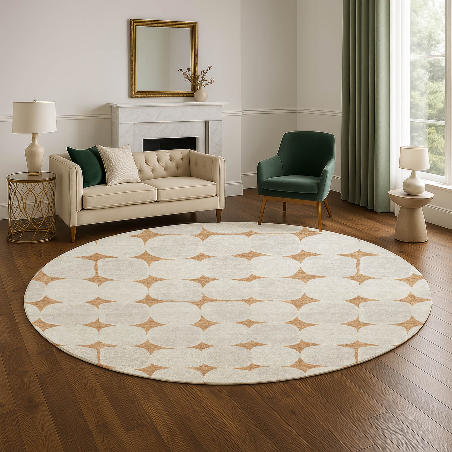 Machine Made The Reserve TR16 Copper - Dalyn Rugs