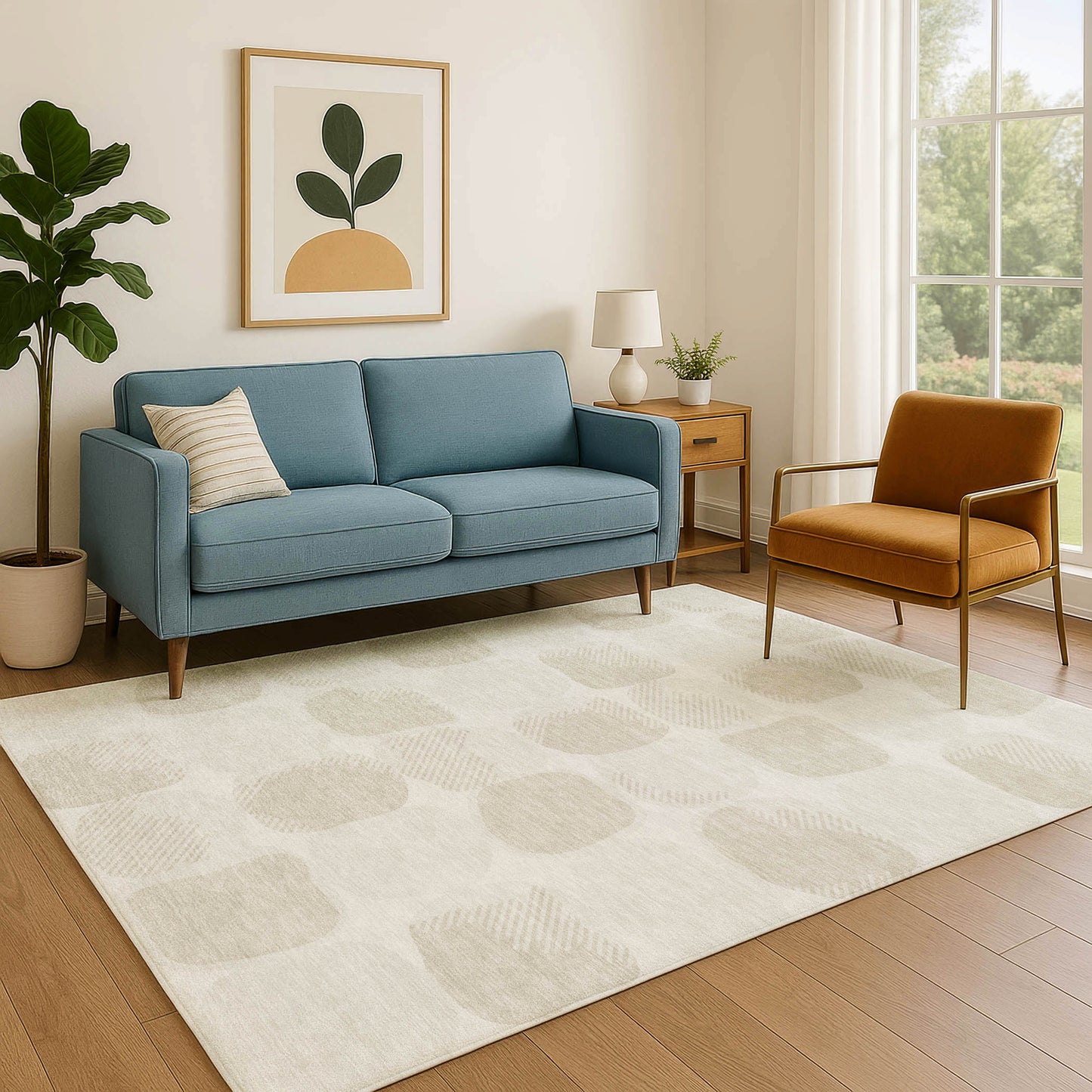 Machine Made The Reserve TR16 Ivory - Dalyn Rugs