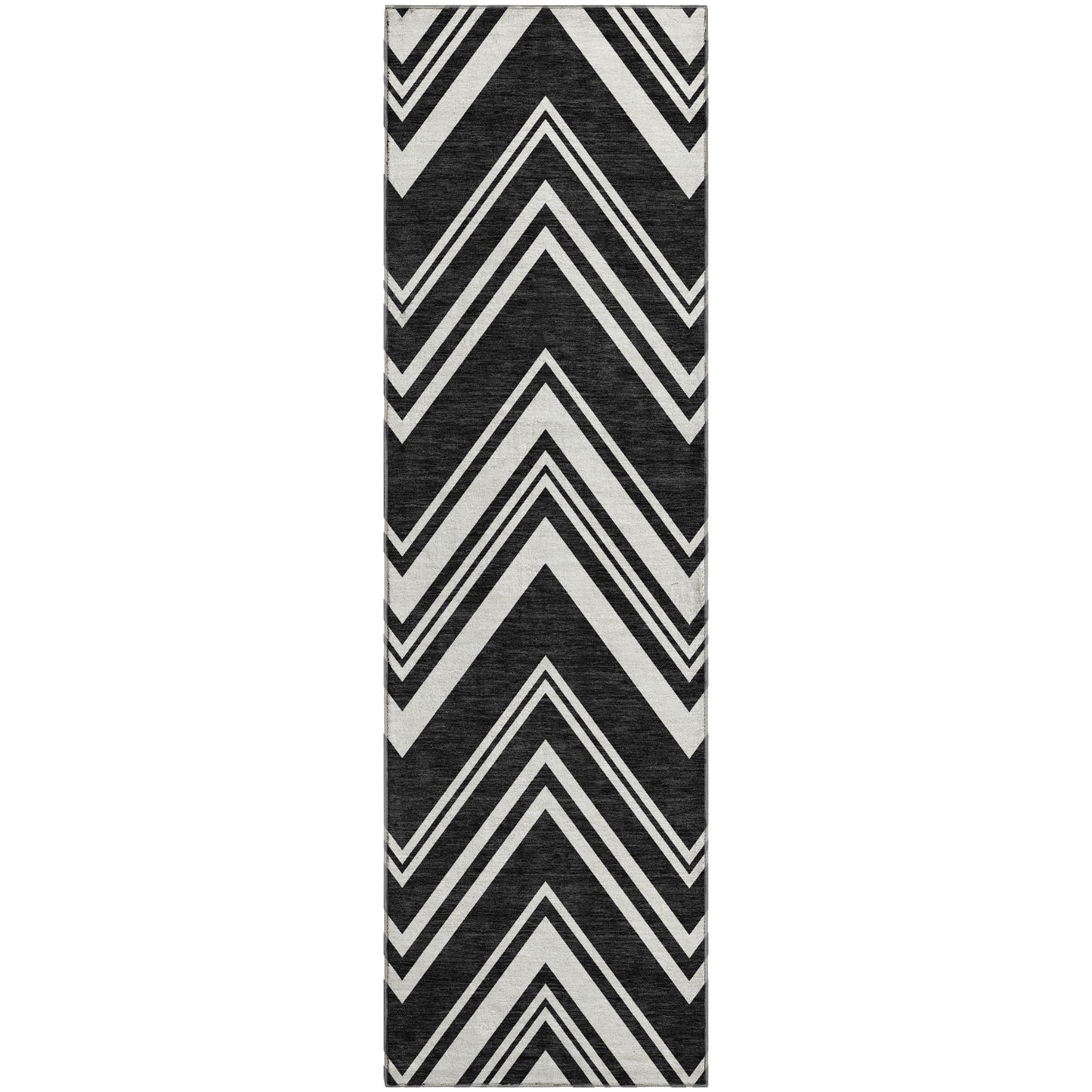 Machine Made The Reserve TR17 Black - Dalyn Rugs