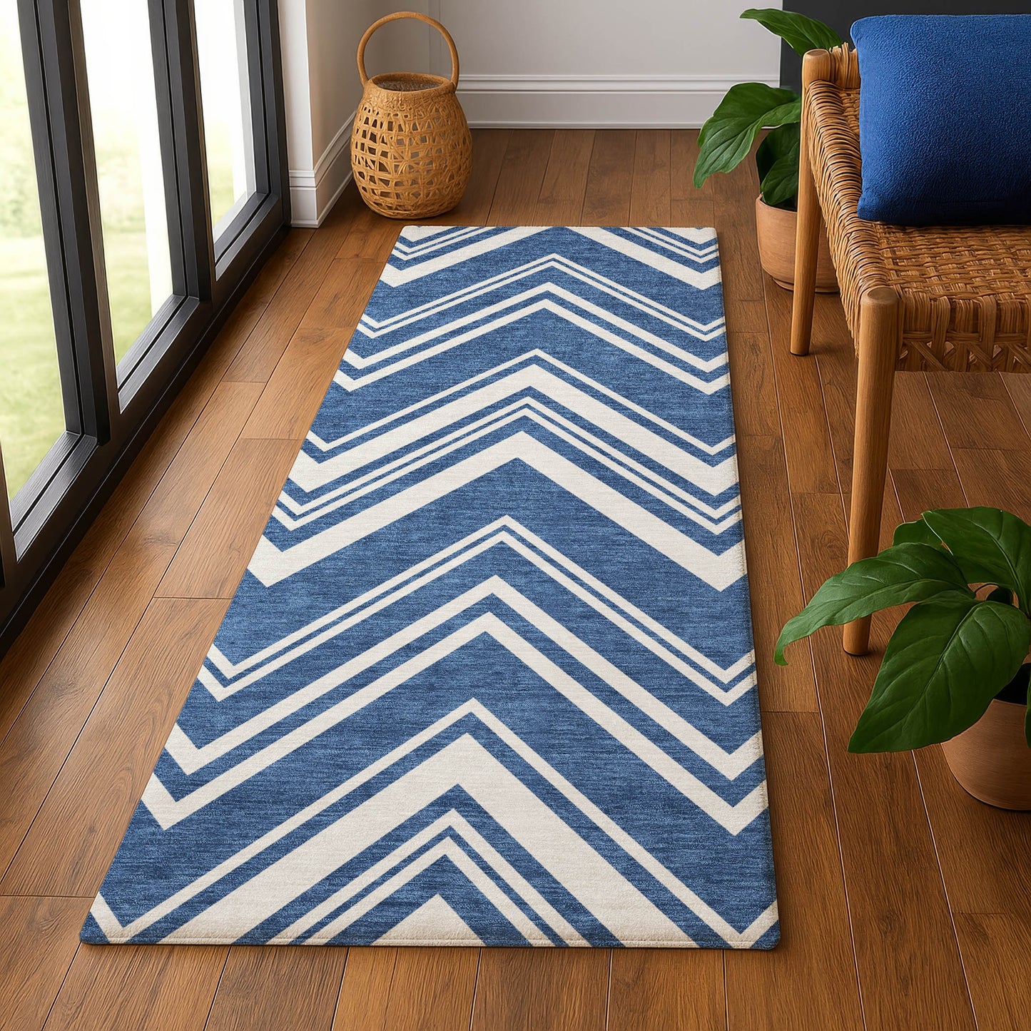 Machine Made The Reserve TR17 Blue - Dalyn Rugs