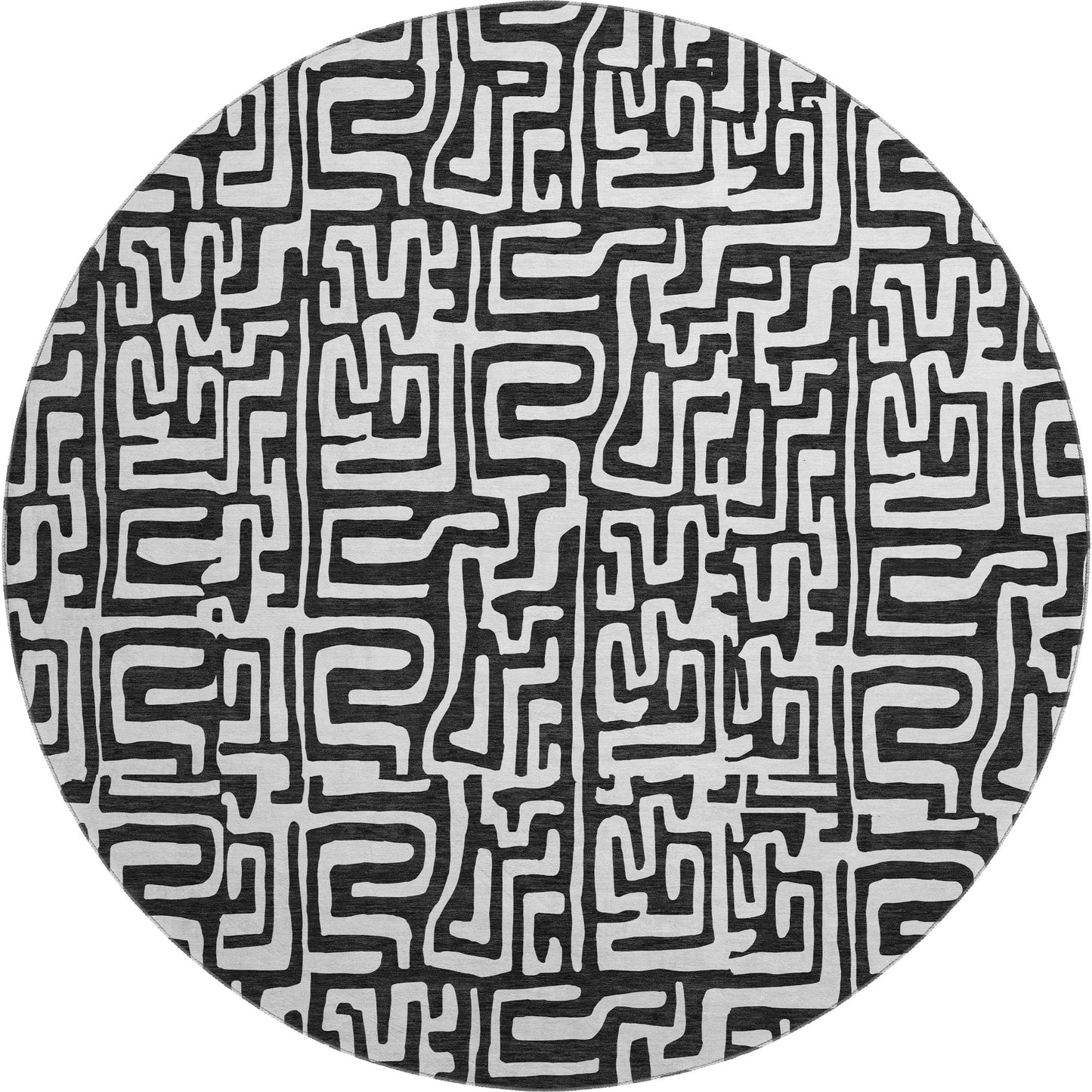 Machine Made The Reserve TR1 Black - Dalyn Rugs