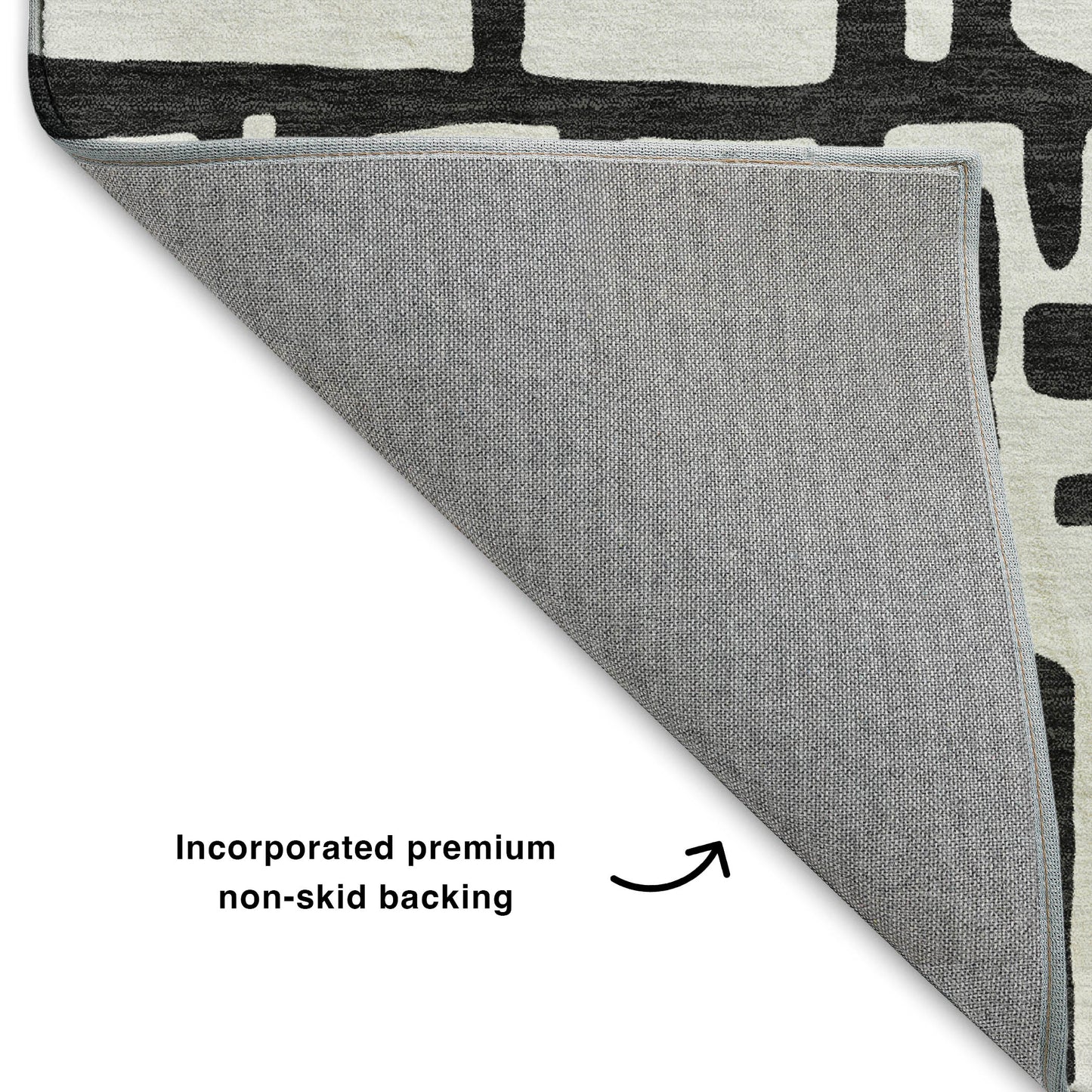 Machine Made The Reserve TR1 Black - Dalyn Rugs