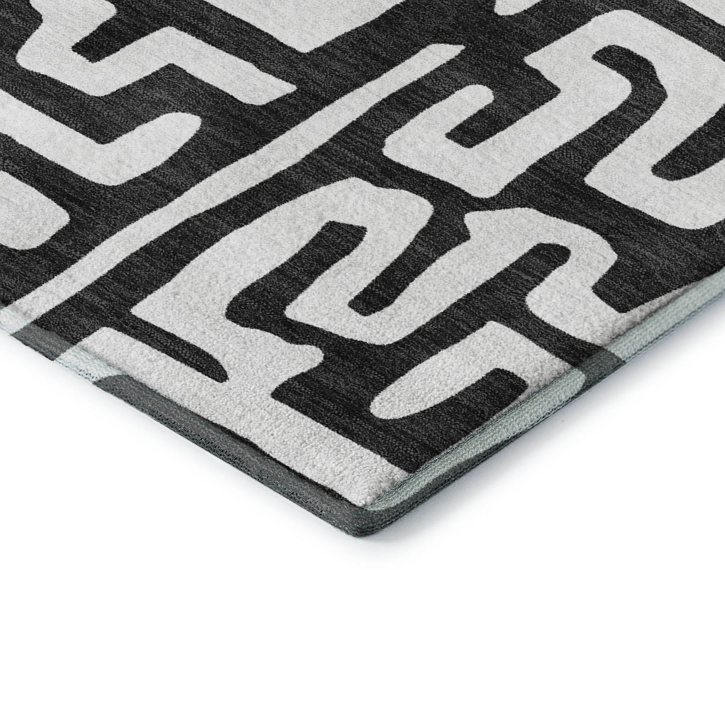 Machine Made The Reserve TR1 Black - Dalyn Rugs