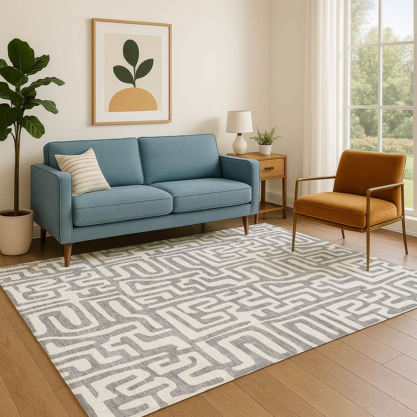 Machine Made The Reserve TR1 Gray - Dalyn Rugs