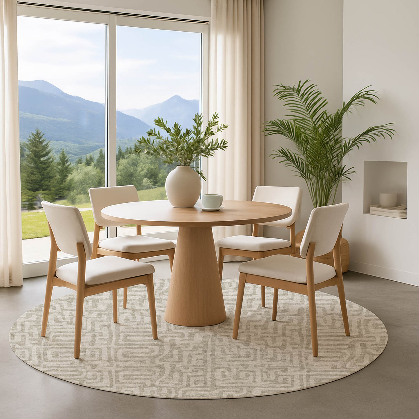 Machine Made The Reserve TR1 Taupe - Dalyn Rugs