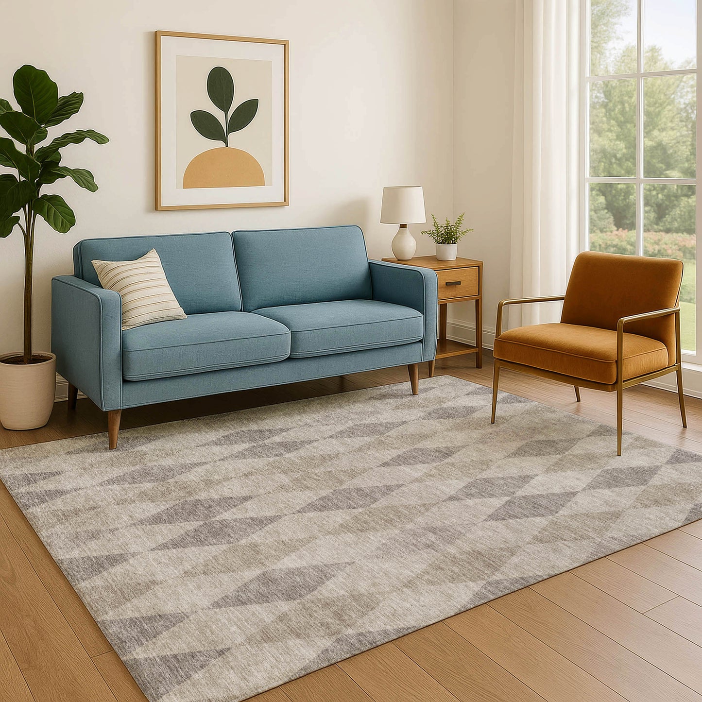 Machine Made The Reserve TR2 Beige - Dalyn Rugs