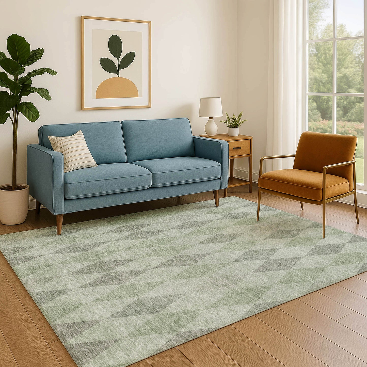 Machine Made The Reserve TR2 Fern - Dalyn Rugs