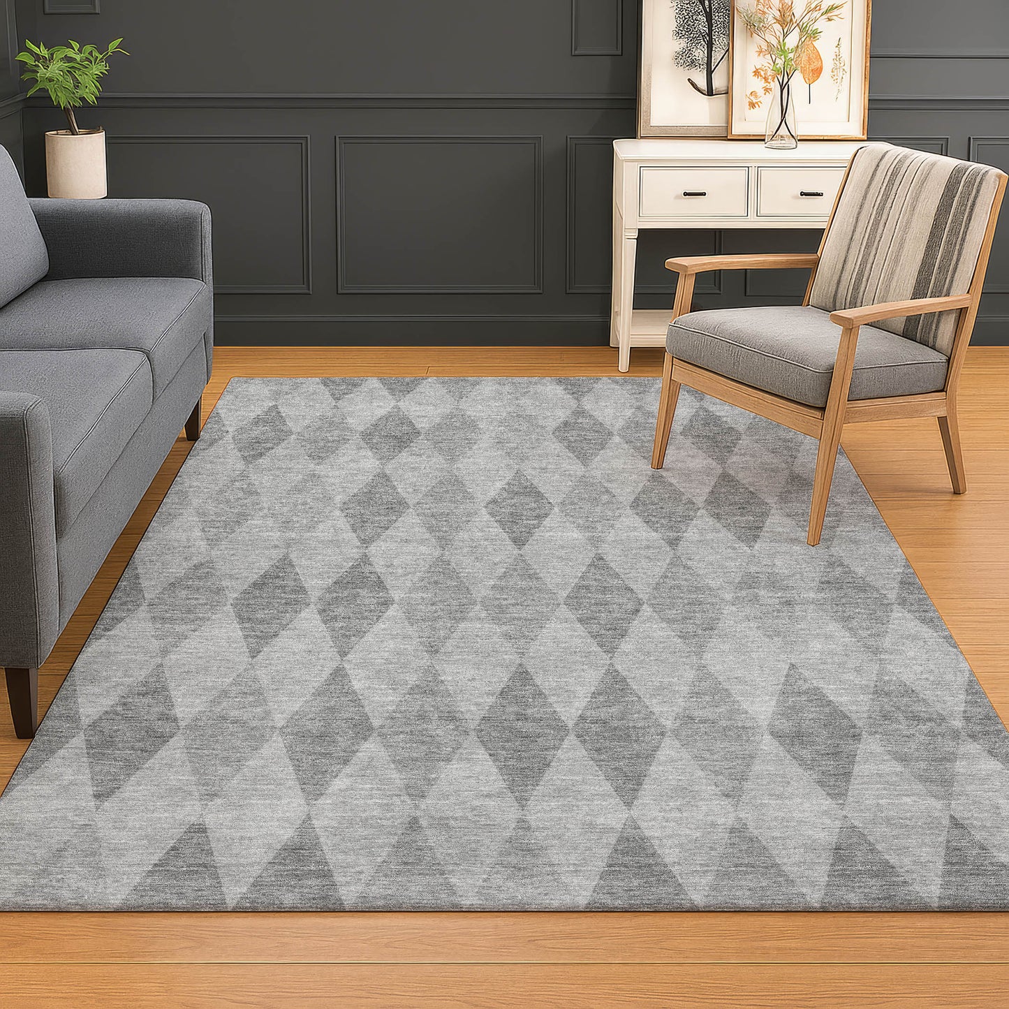 Machine Made The Reserve TR2 Gray - Dalyn Rugs