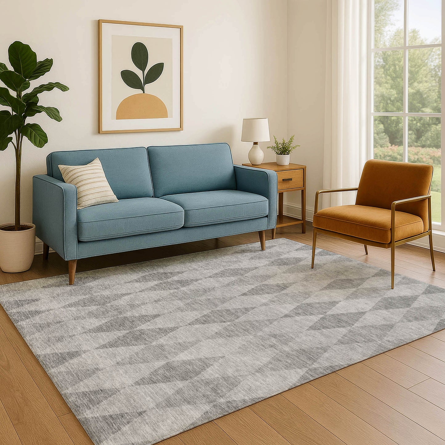 Machine Made The Reserve TR2 Gray - Dalyn Rugs
