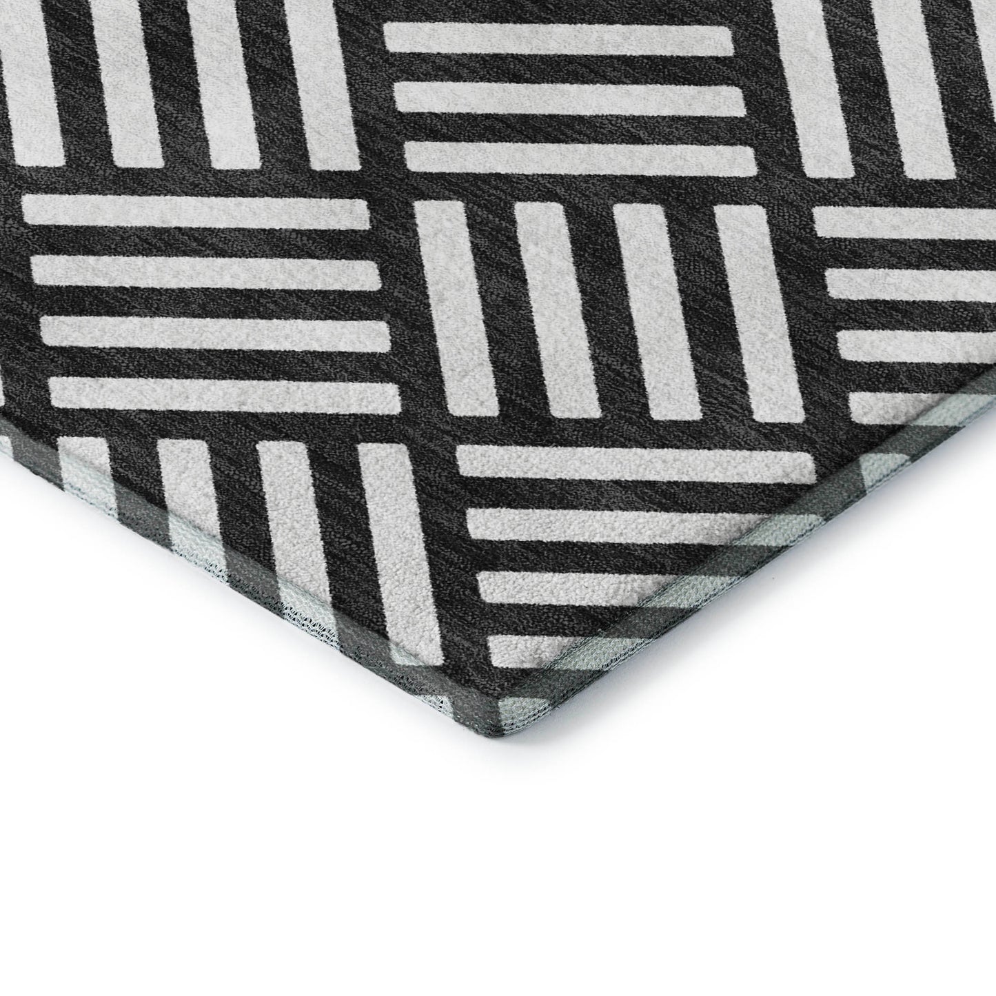 Machine Made The Reserve TR3 Black - Dalyn Rugs
