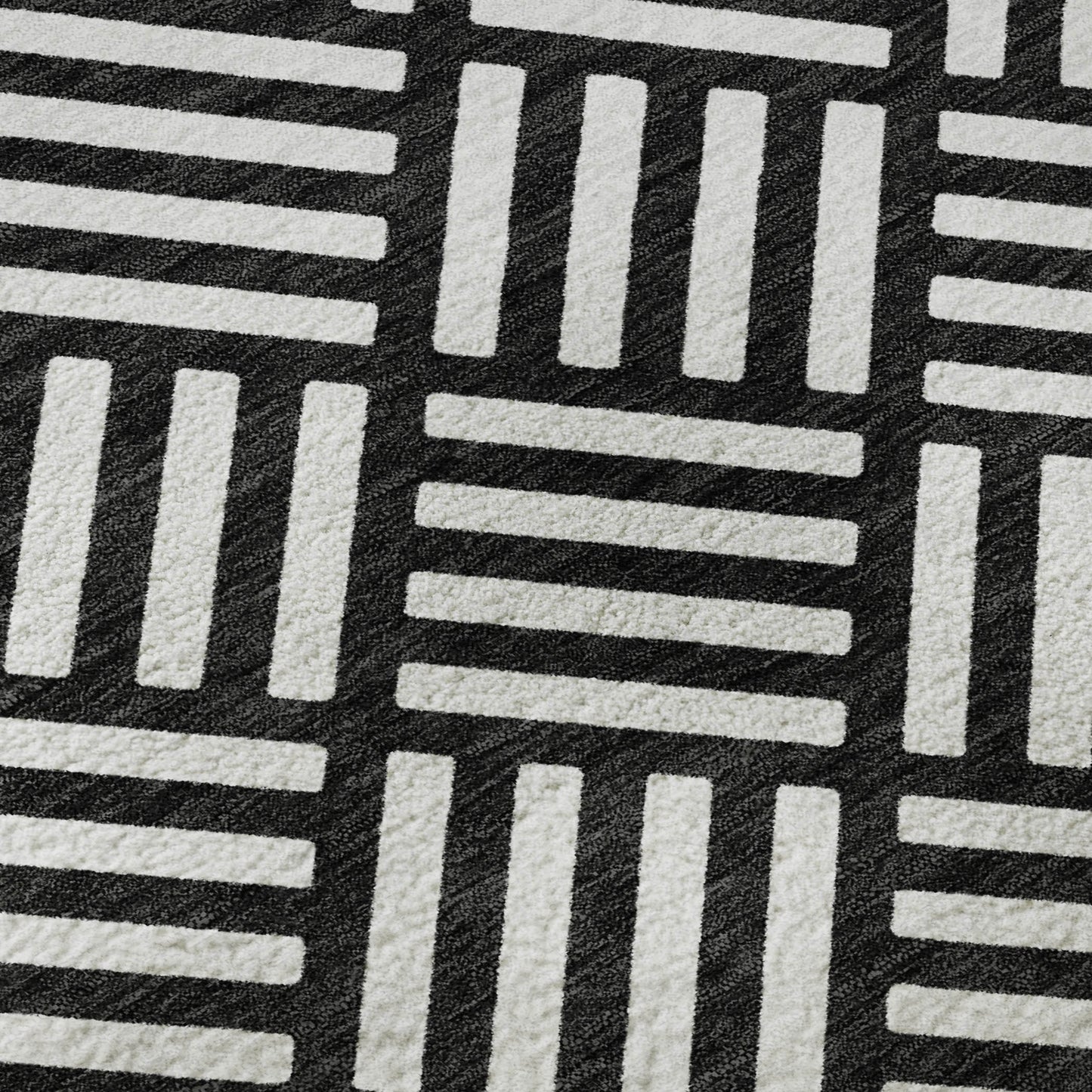 Machine Made The Reserve TR3 Black - Dalyn Rugs