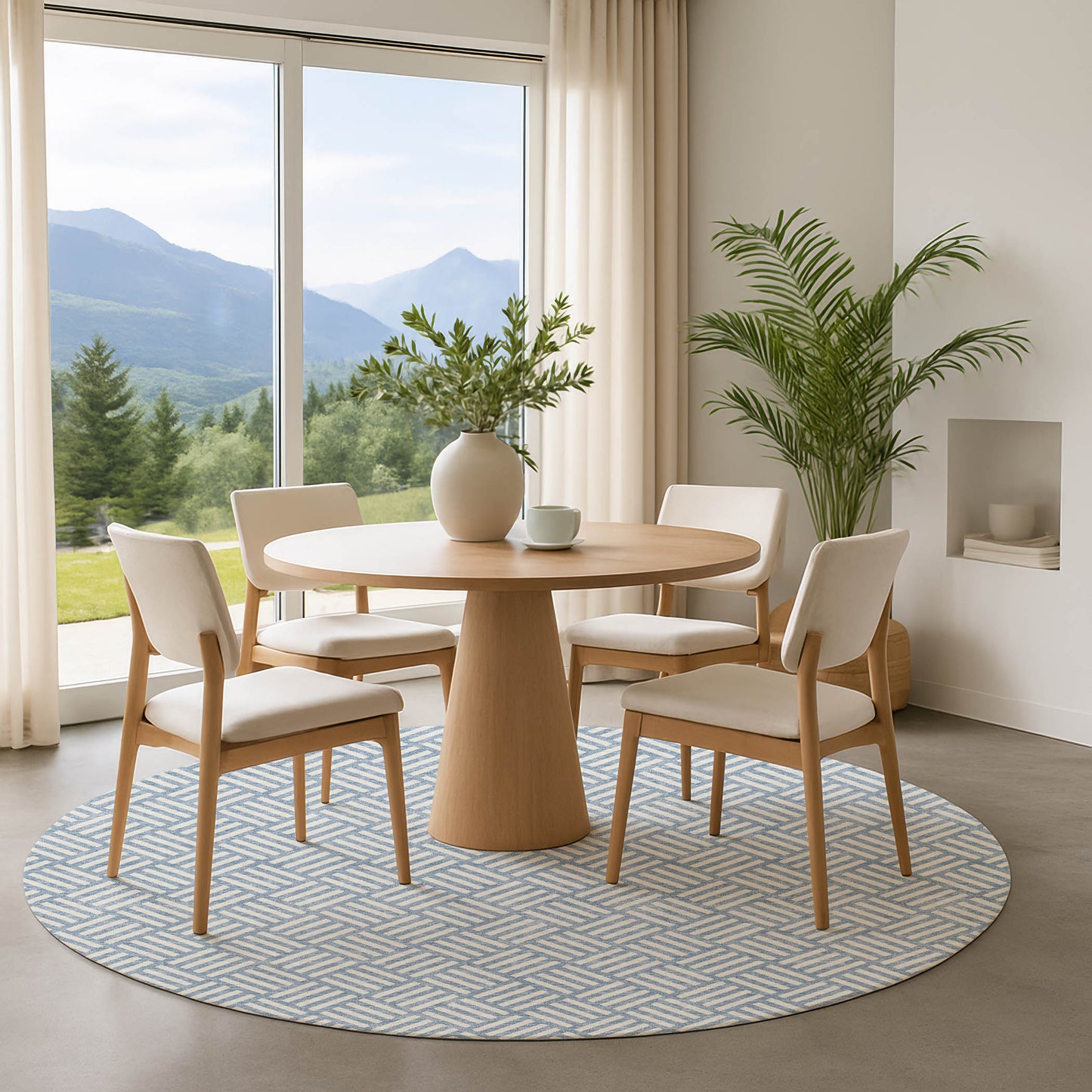 Machine Made The Reserve TR3 Denim - Dalyn Rugs