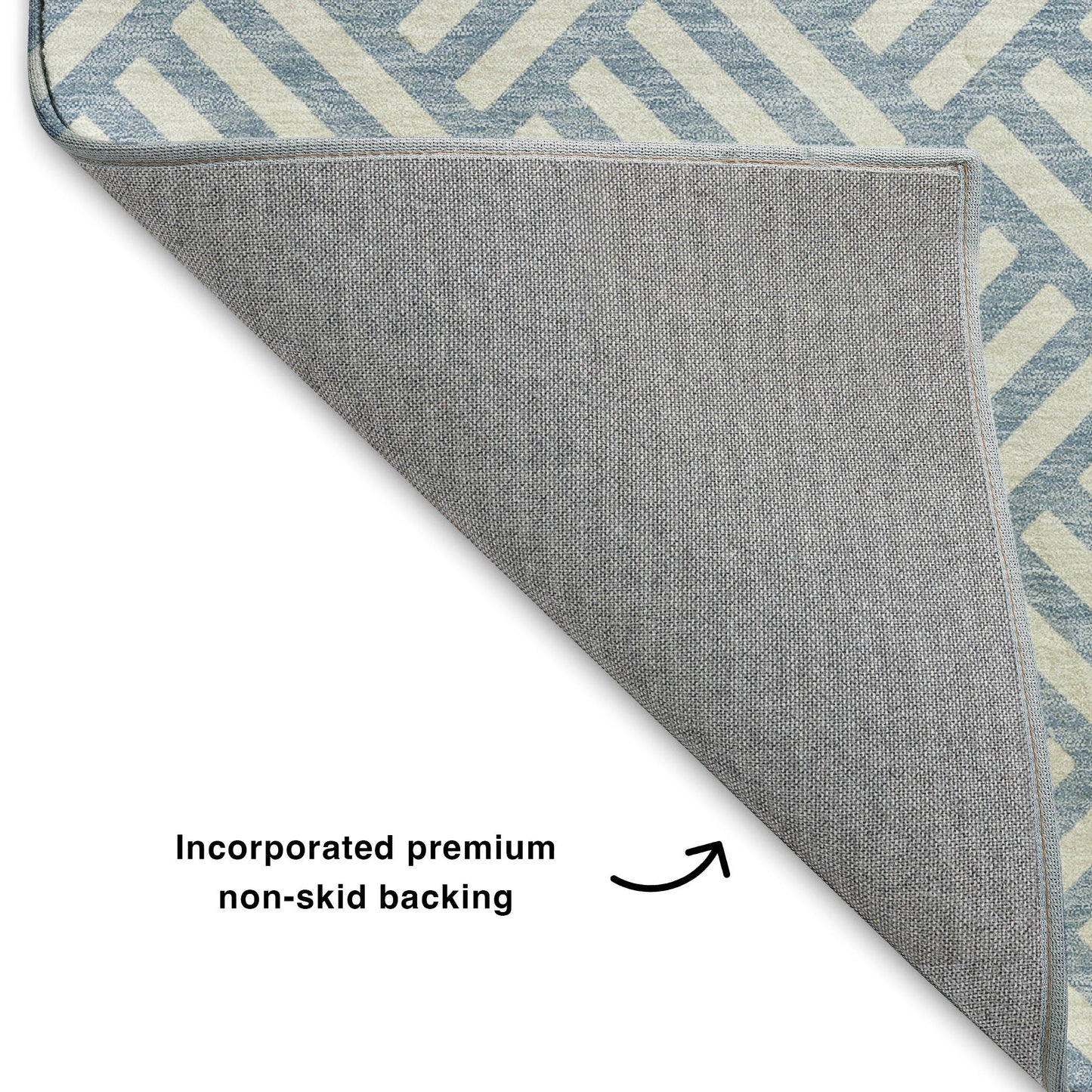 Machine Made The Reserve TR3 Denim - Dalyn Rugs