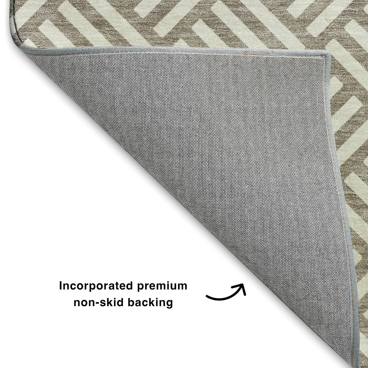 Machine Made The Reserve TR3 Taupe - Dalyn Rugs
