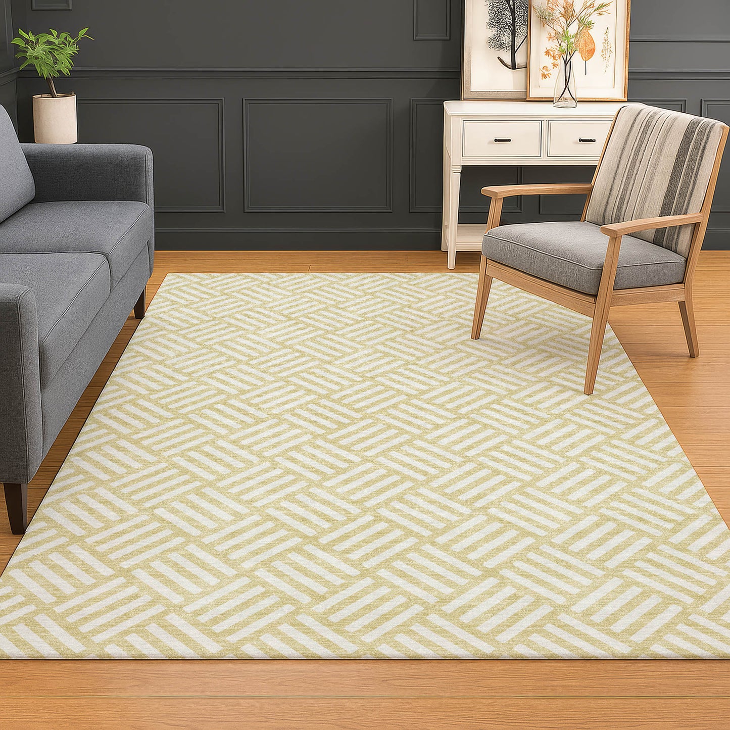 Machine Made The Reserve TR3 Wheat - Dalyn Rugs