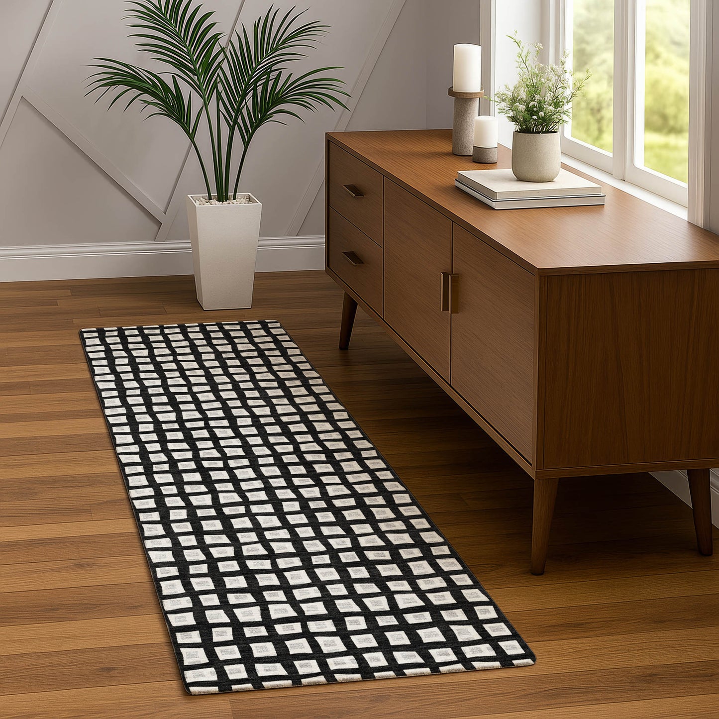 Machine Made The Reserve TR4 Black - Dalyn Rugs